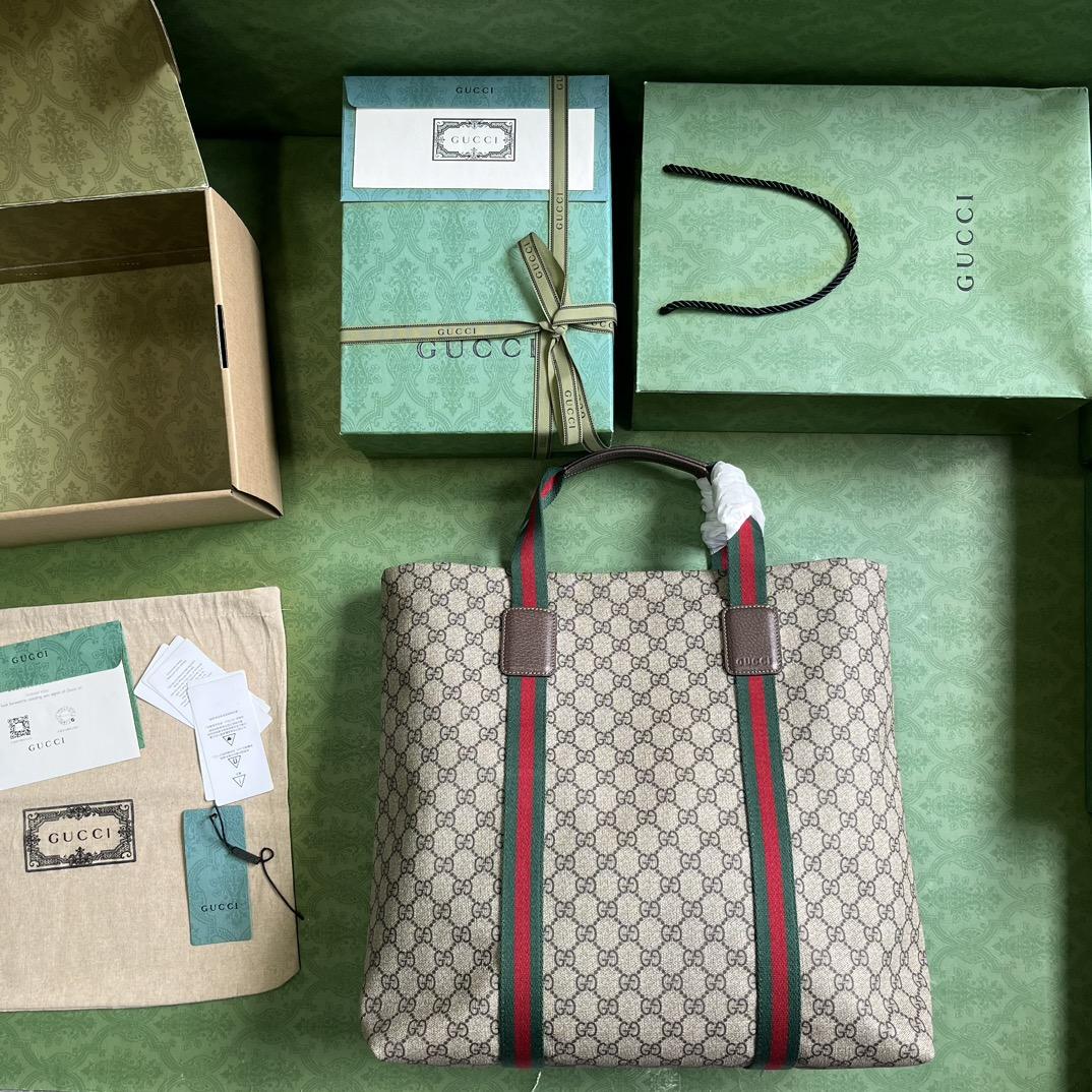 Gucci GG Tender Medium Tote Bag (39x 41x 16cm) - DopestKickz