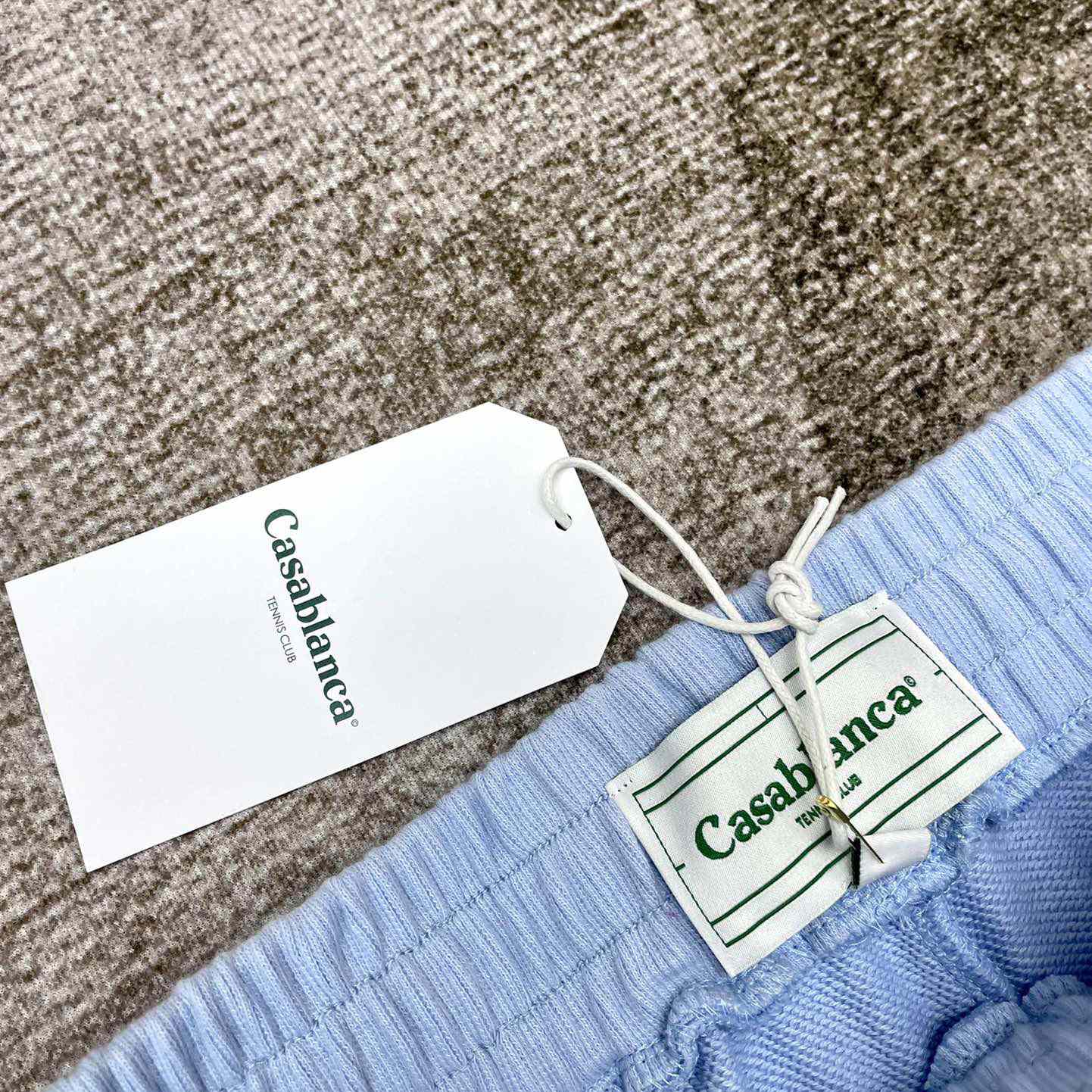 Casablanca Tennis Club Icon-appliqué Shorts    c724 - DopestKickz