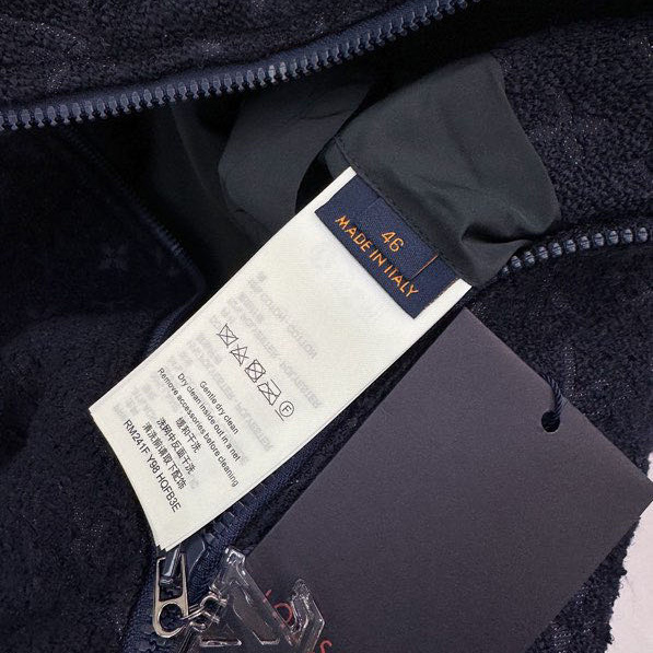Louis Vuitton Monogram Wool Bouclette Zipped Blouson - DopestKickz