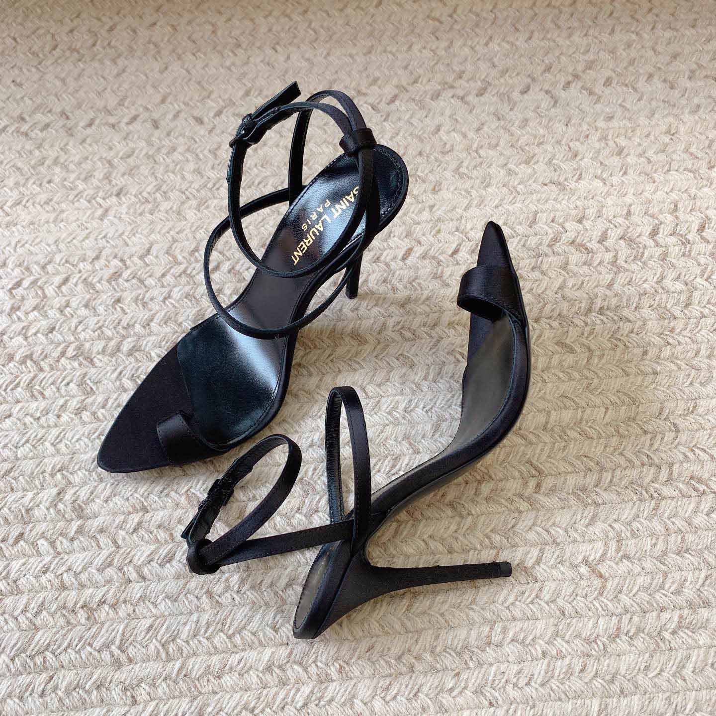 Saint Laurent Hight Heel Sandals - DopestKickz
