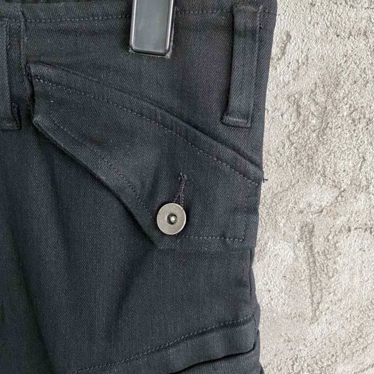 Julius Black Belt Cargo Pocket Shorts - DopestKickz