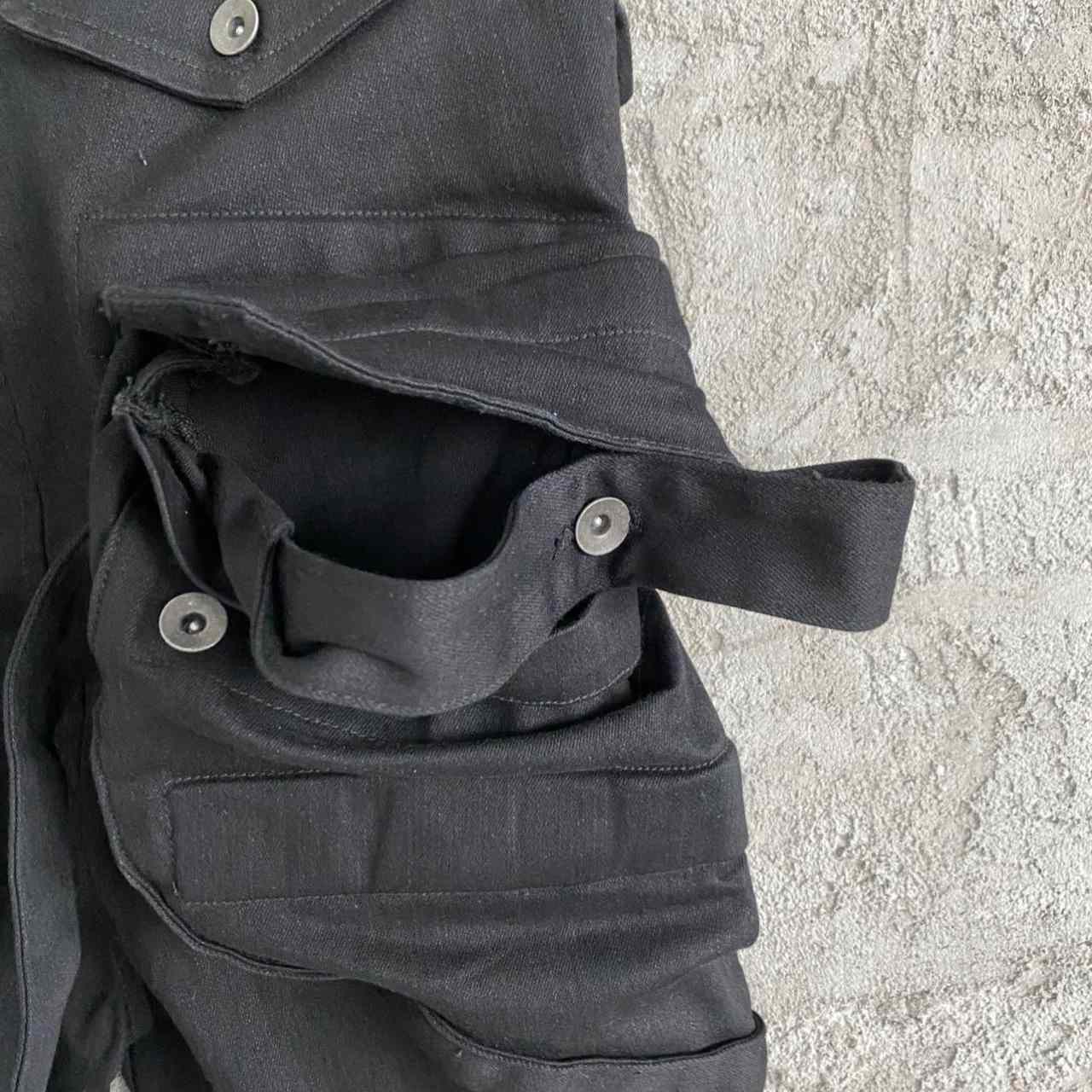Julius Black Belt Cargo Pocket Shorts - DopestKickz