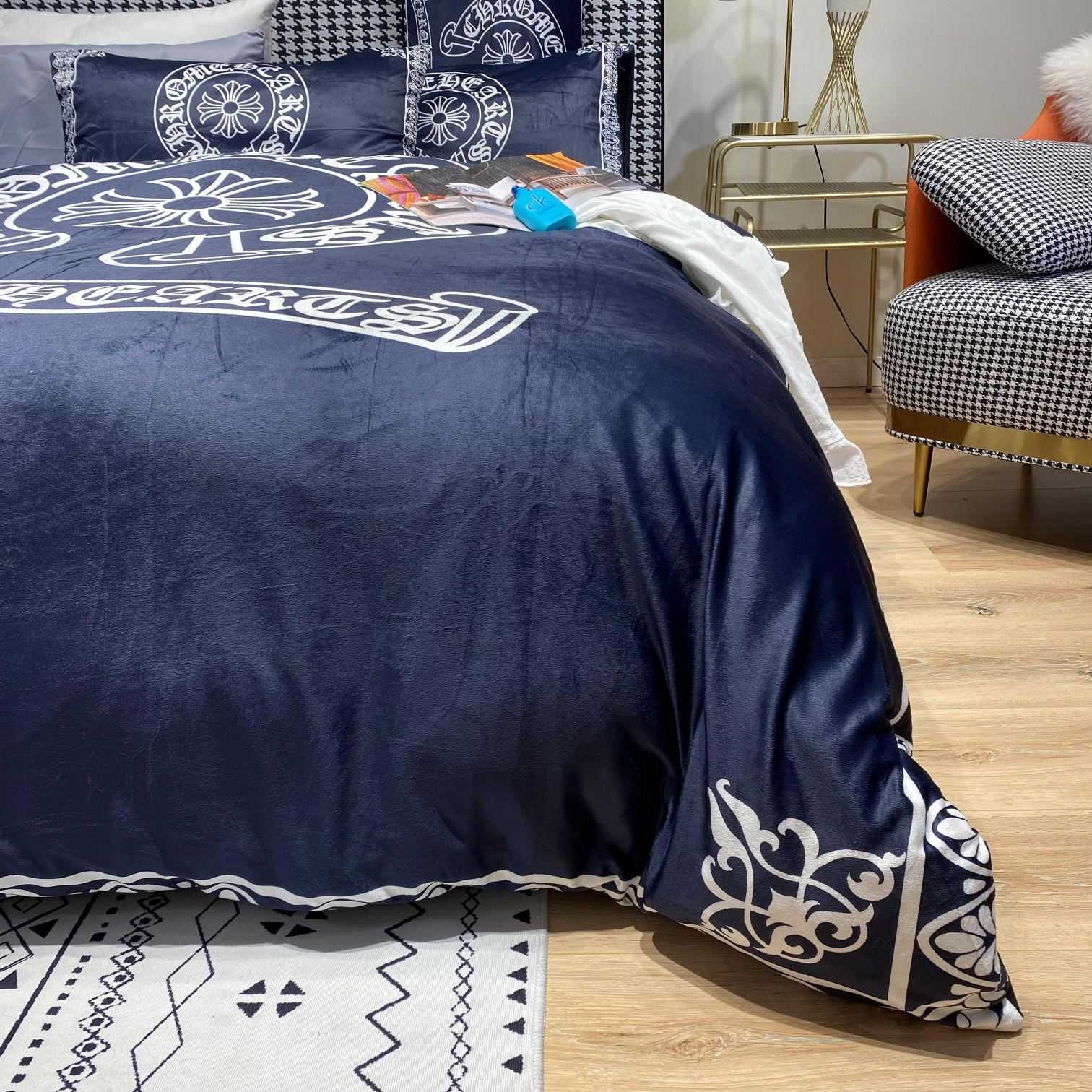 Chrome Hearts Bedding - DopestKickz