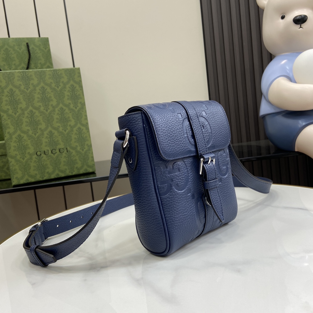 Gucci Jumbo GG Small Messenger Bag   - DopestKickz