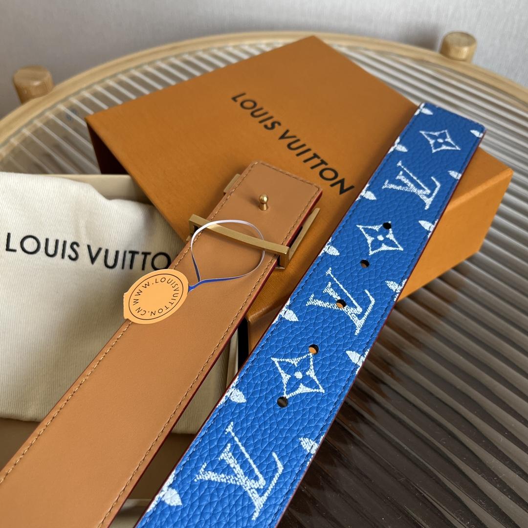Louis Vuitton LV Initiales 40mm Reversible Belt        M8460V - DopestKickz