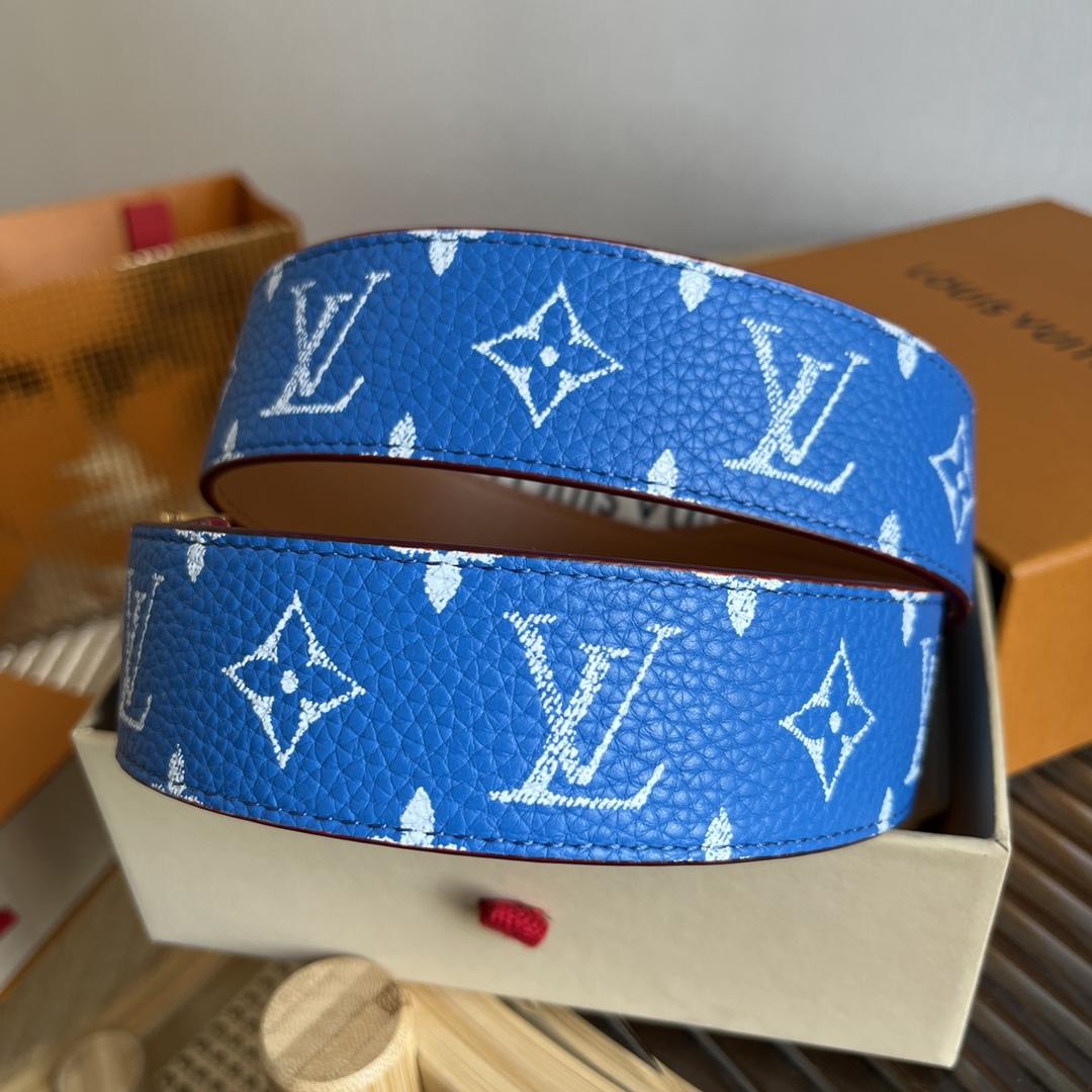 Louis Vuitton LV Initiales 40mm Reversible Belt        M8460V - DopestKickz