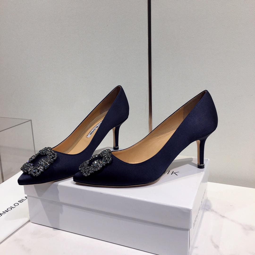 Manolo Blahnik 95mm Hangisi Pumps - DopestKickz
