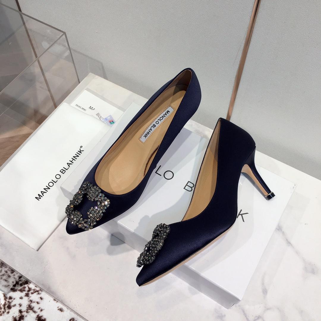 Manolo Blahnik 95mm Hangisi Pumps - DopestKickz
