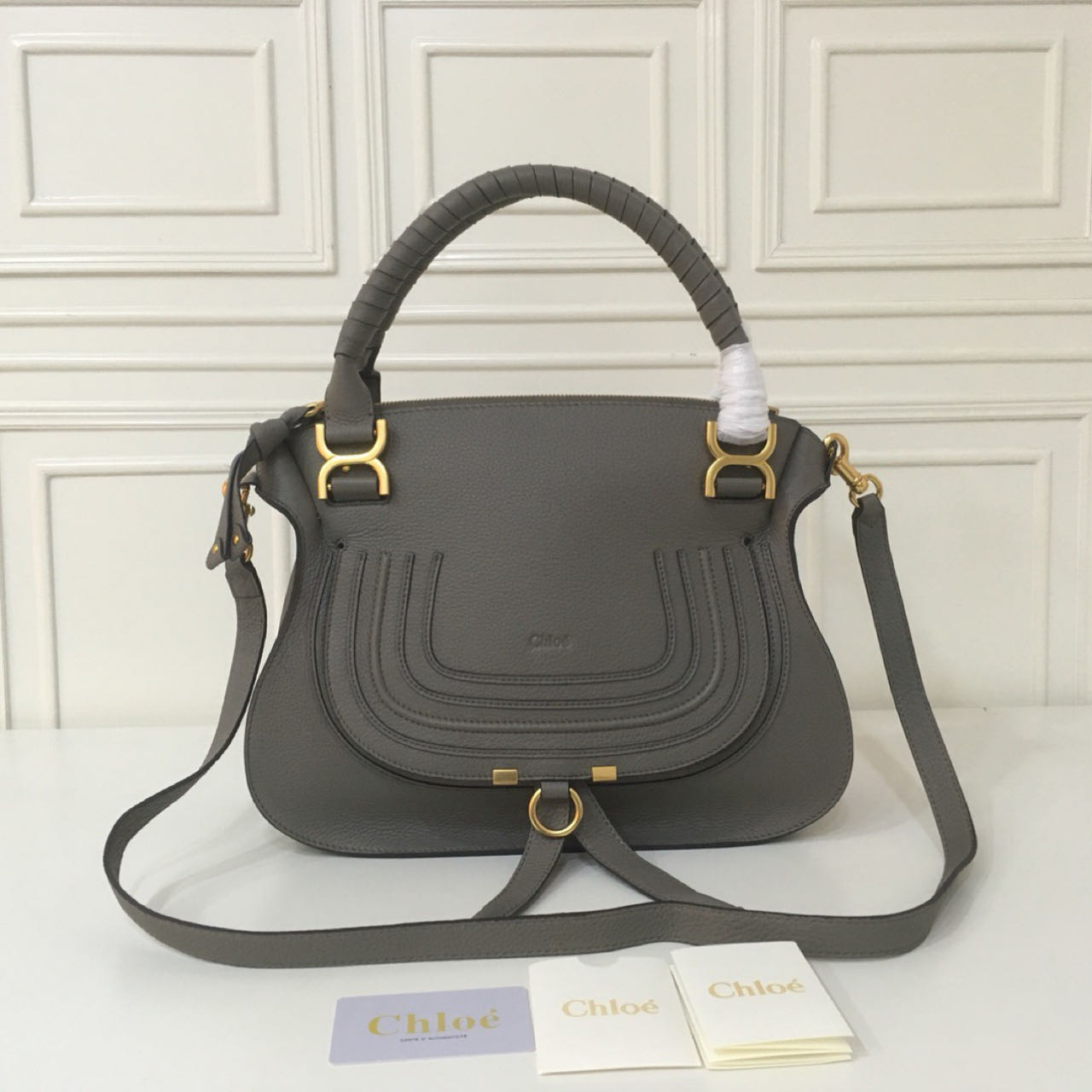 Chloe Small Marcie Double Carry Bag (36-12-28cm) - DopestKickz
