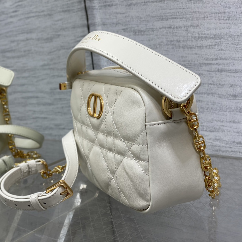 Dior Small Dior Caro Top Handle Camera Bag - DopestKickz