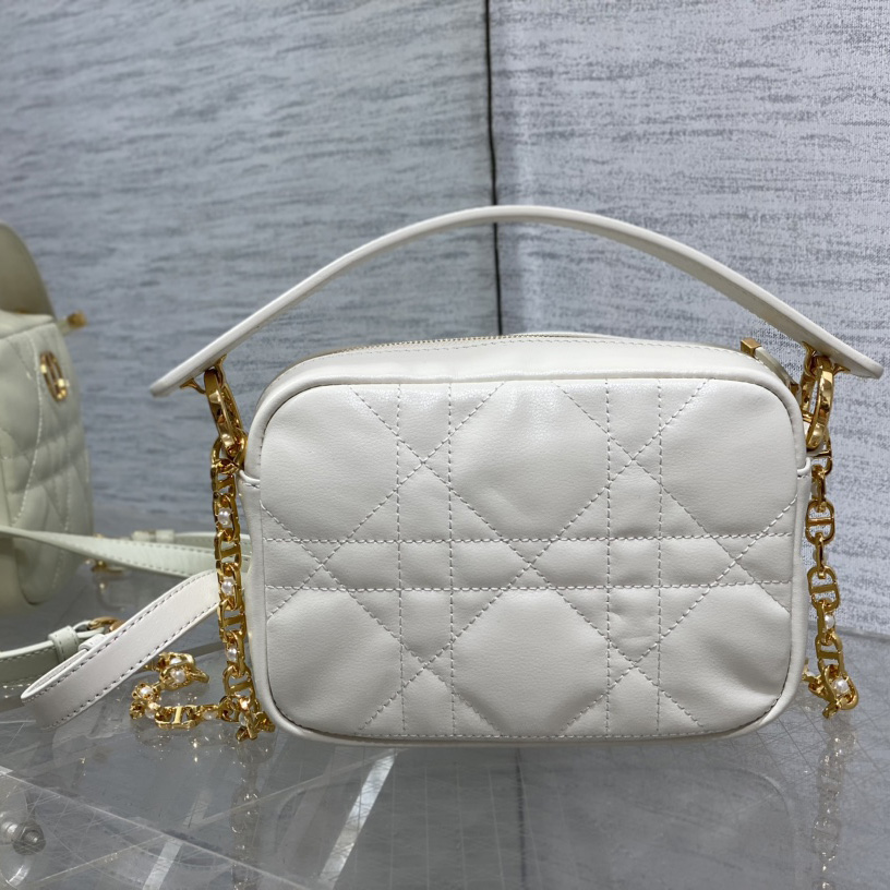 Dior Small Dior Caro Top Handle Camera Bag - DopestKickz