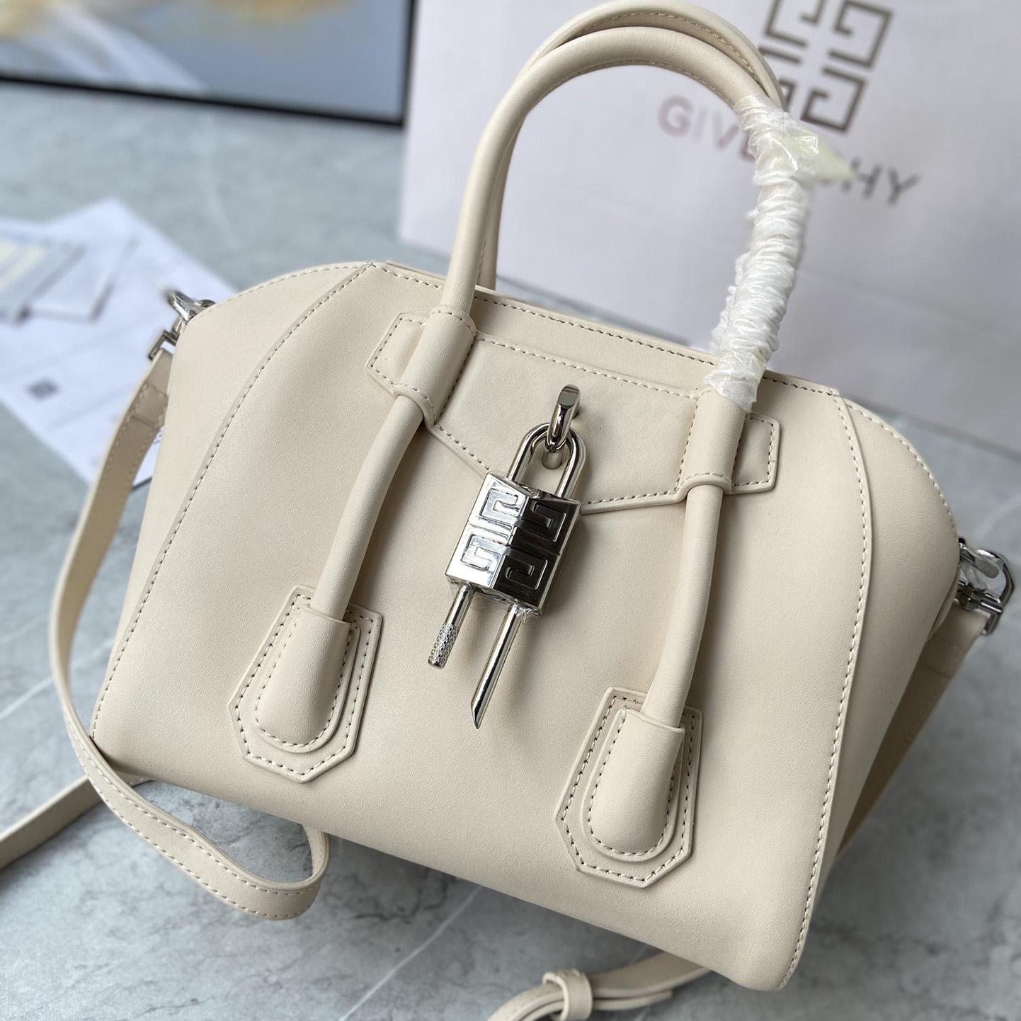 Givenchy Mini Antigona Lock Bag (23*27*13cm) - DopestKickz