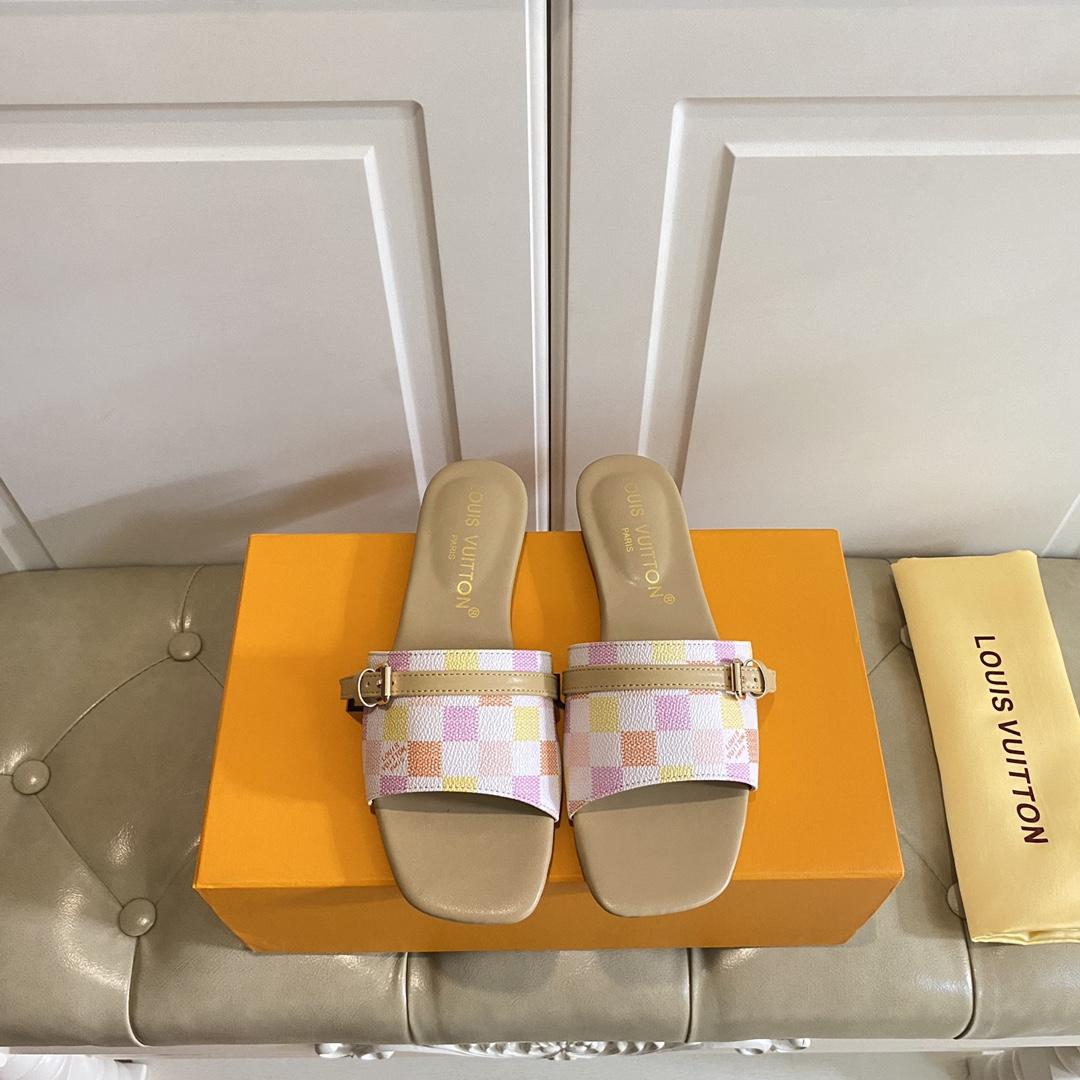 Louis Vuitton Neo Revival Flat Mule   1ACTYE - DopestKickz