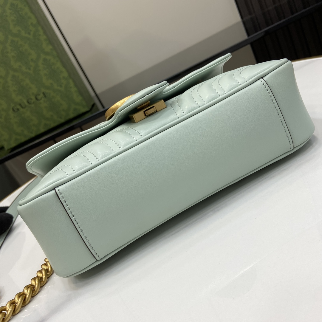 Gucci GG Marmont Matelassé Mini Bag - DopestKickz