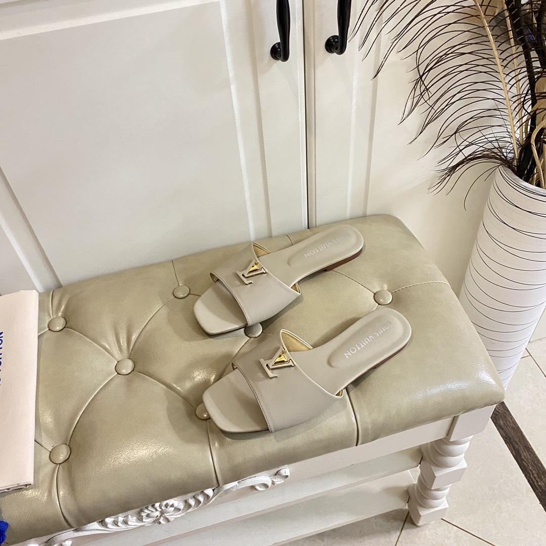 Louis Vuitton LV Capri Flat Mule   1ACTNO - DopestKickz