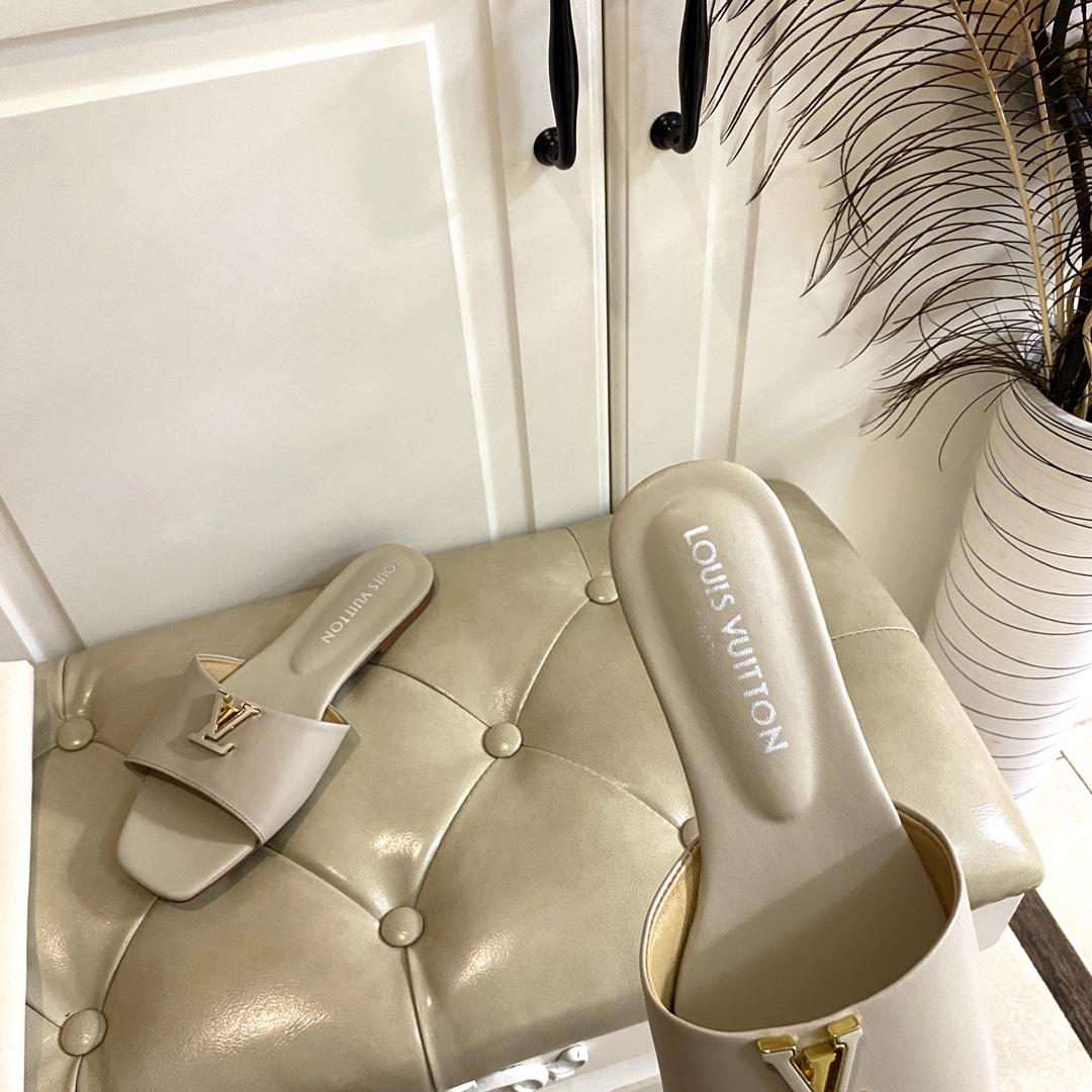 Louis Vuitton LV Capri Flat Mule   1ACTNO - DopestKickz