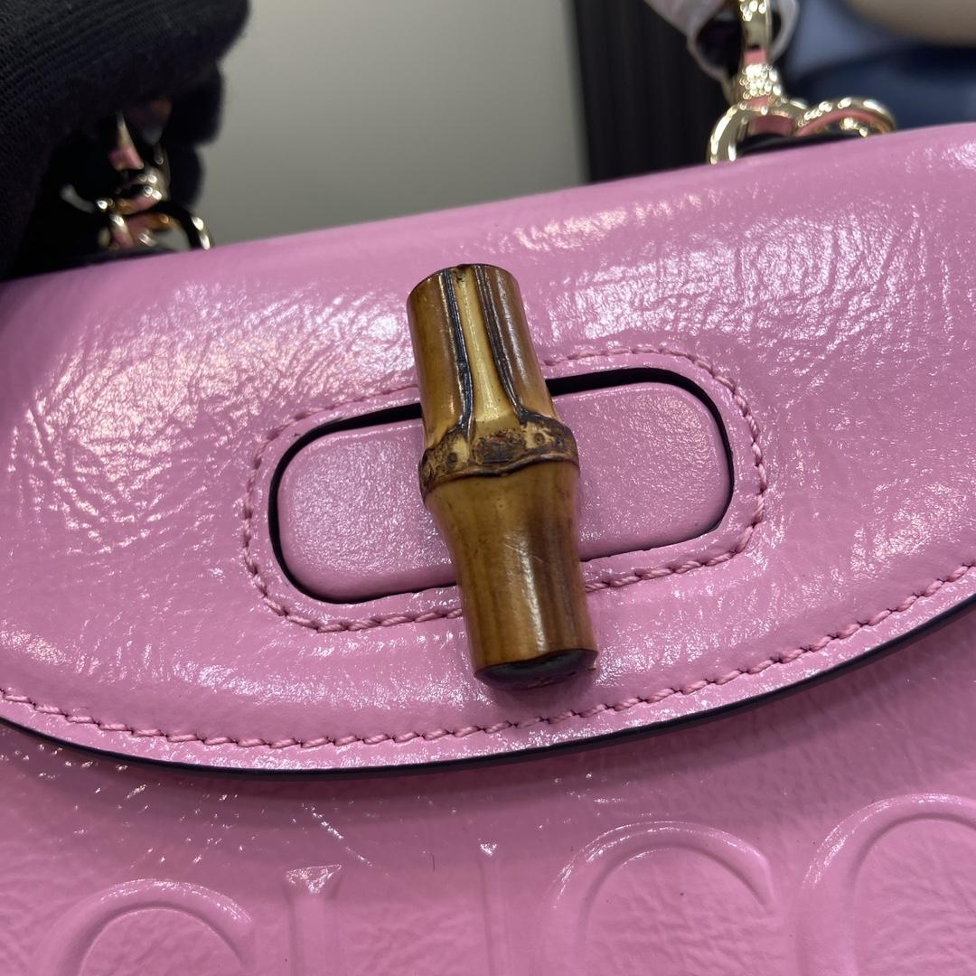 Gucci Bamboo 1947 Mini Top Handle Bag - DopestKickz