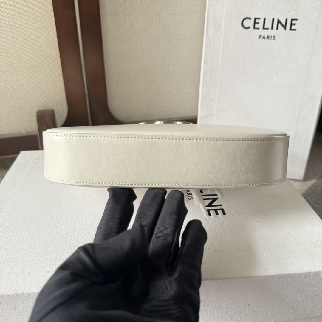 Celine Medium Tilly Bag In Shiny Calfskin  - DopestKickz