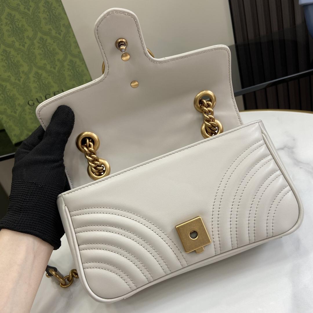 Gucci GG Marmont Matelassé Mini Bag - DopestKickz