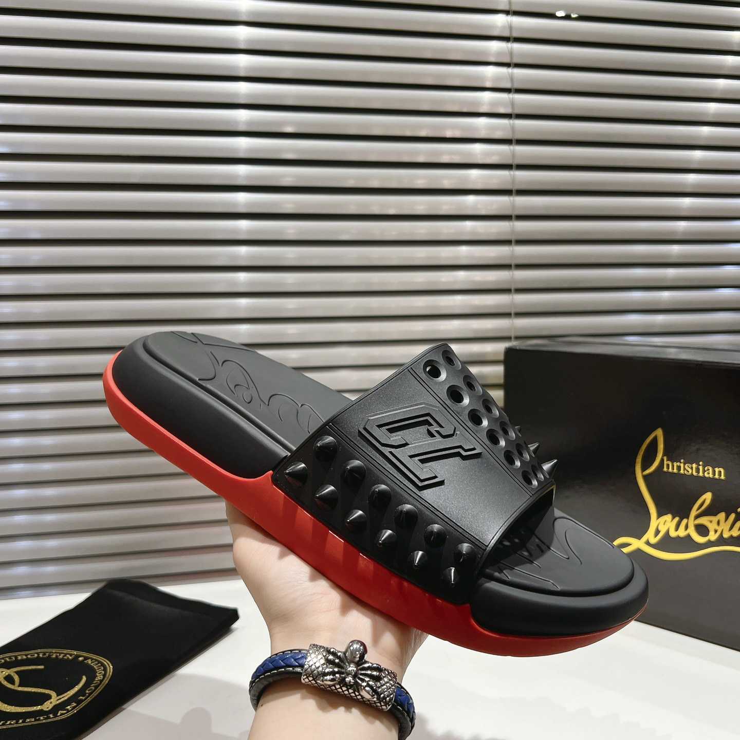 Christian Louboutin Take It Easy Summer Mule - DopestKickz