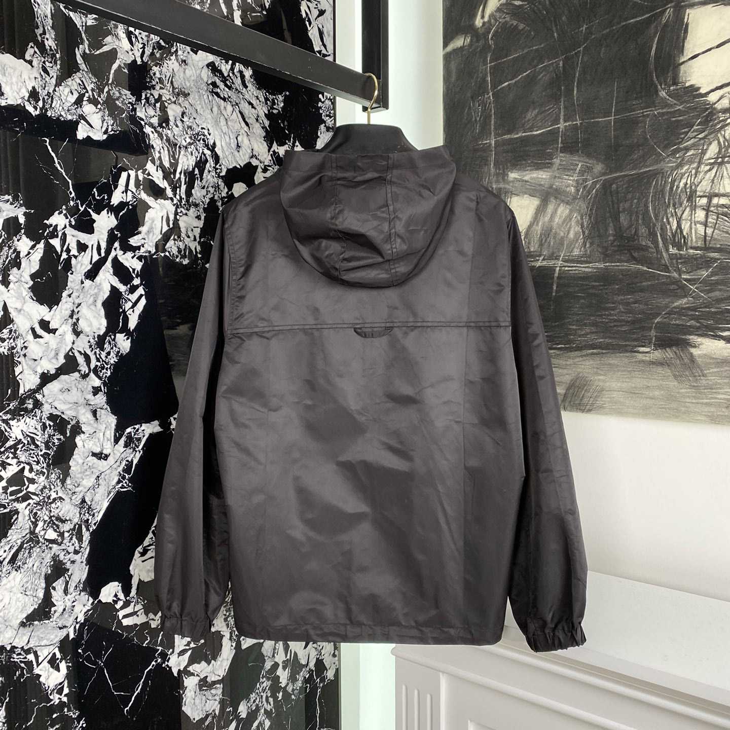 Louis Vuitton Signature Monogram Reversible Nylon Windbreaker - DopestKickz