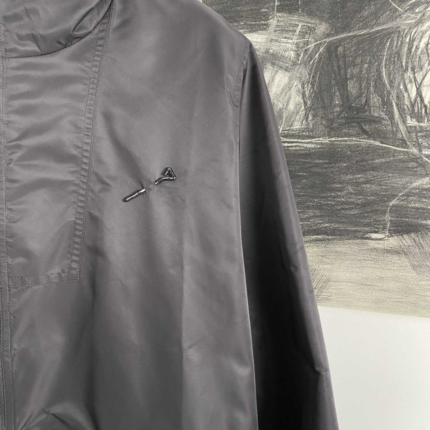 Louis Vuitton Signature Monogram Reversible Nylon Windbreaker - DopestKickz