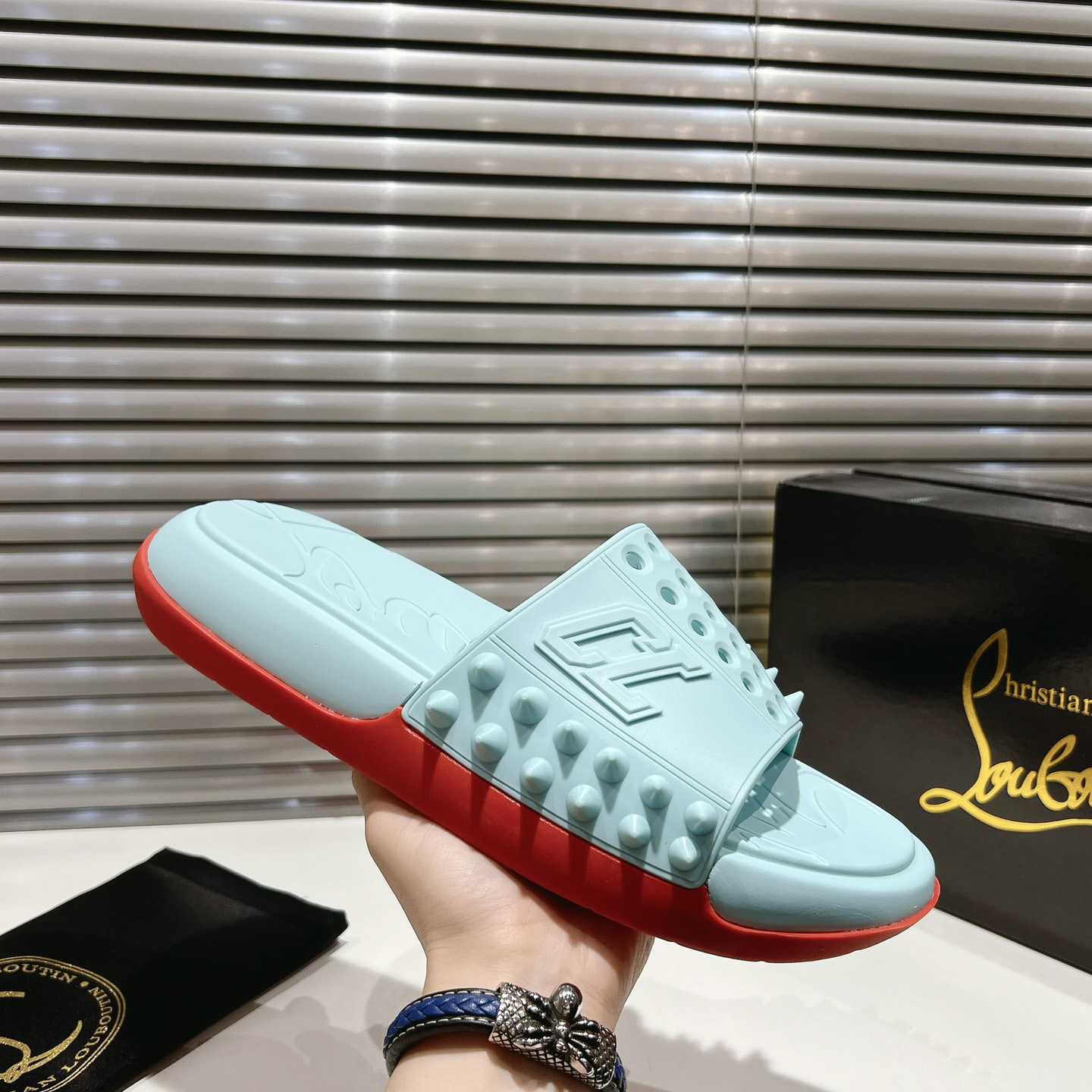 Christian Louboutin Take It Easy Summer Mule - DopestKickz
