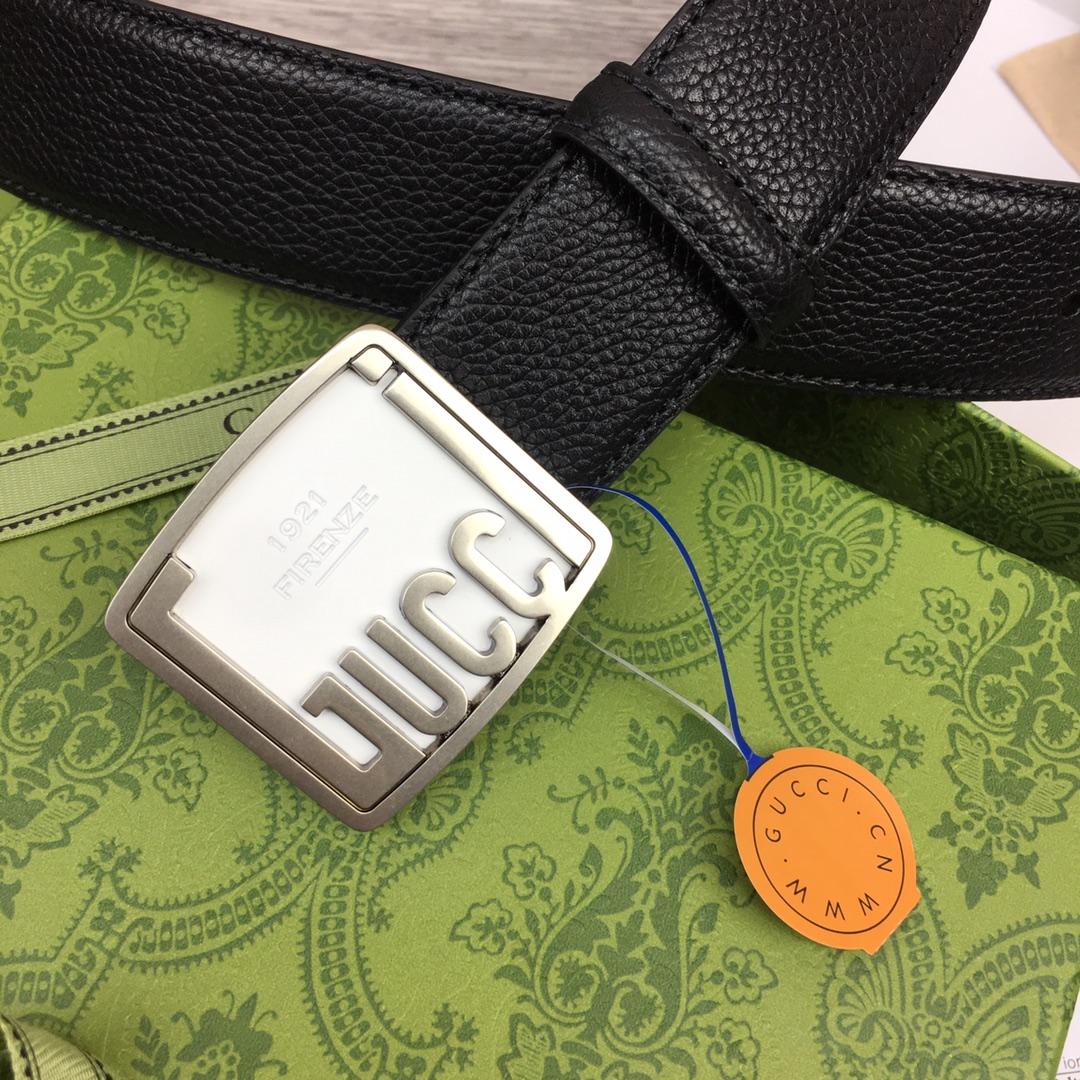 Gucci Leather Belt  35mm - DopestKickz