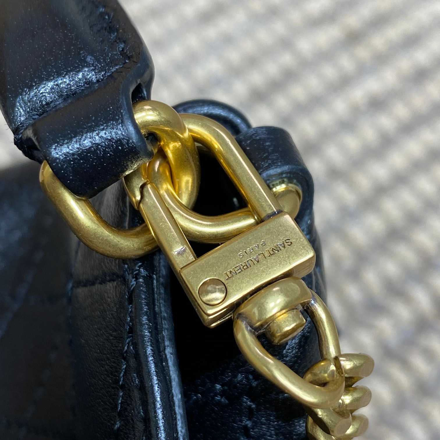 Saint Laurent Gaby Bucket Bag In Lambskin  - DopestKickz