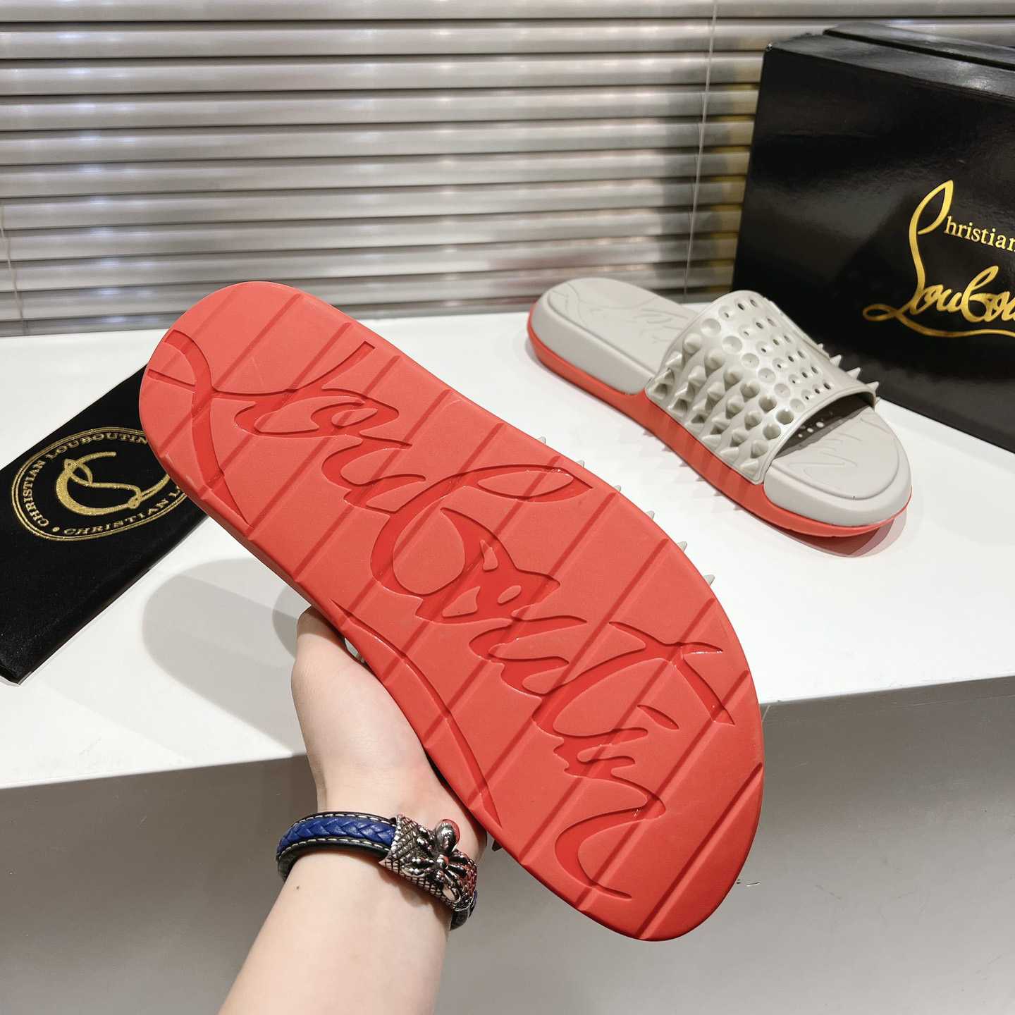 Christian Louboutin Take It Easy Summer Mule - DopestKickz