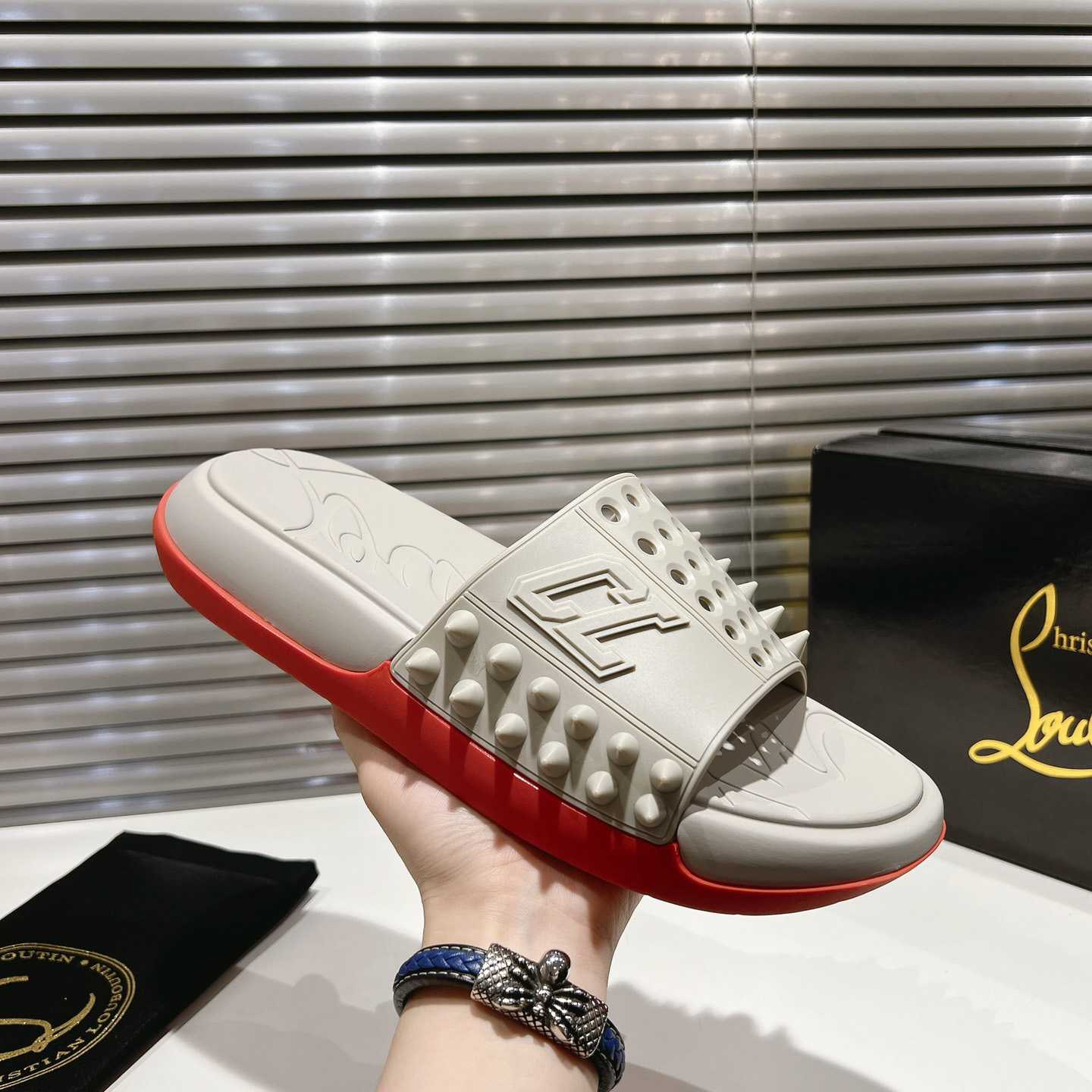 Christian Louboutin Take It Easy Summer Mule - DopestKickz