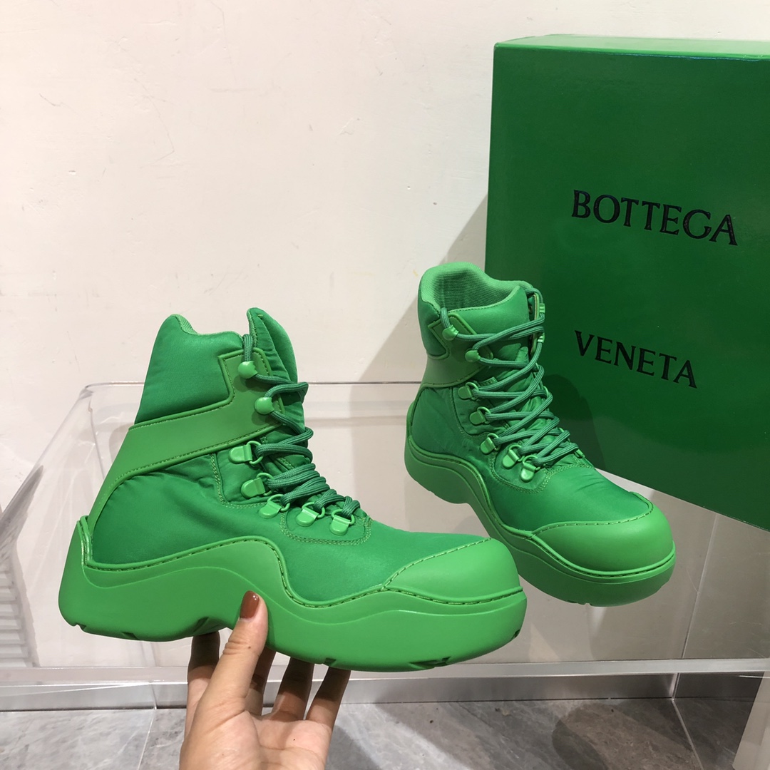 Bottega Veneta Puddle Bomber Lace-Up Boots  (50% Off Sale)  xz628 - DopestKickz