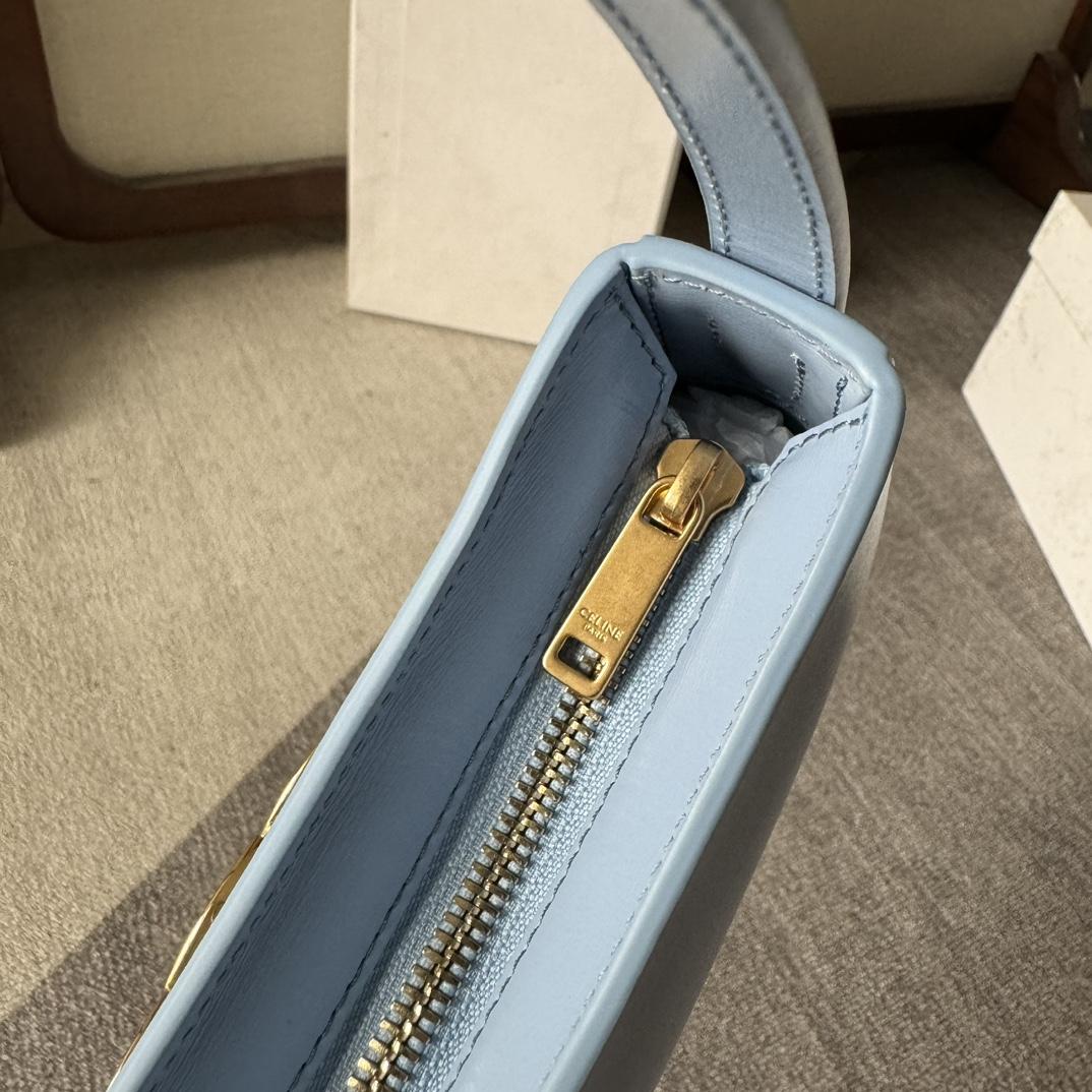 Celine Medium Tilly Bag In Shiny Calfskin  - DopestKickz