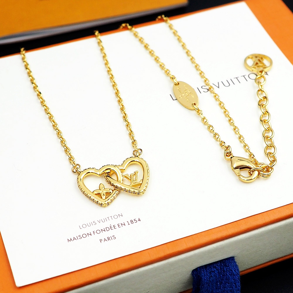Louis Vuitton My LV Love Necklace - DopestKickz