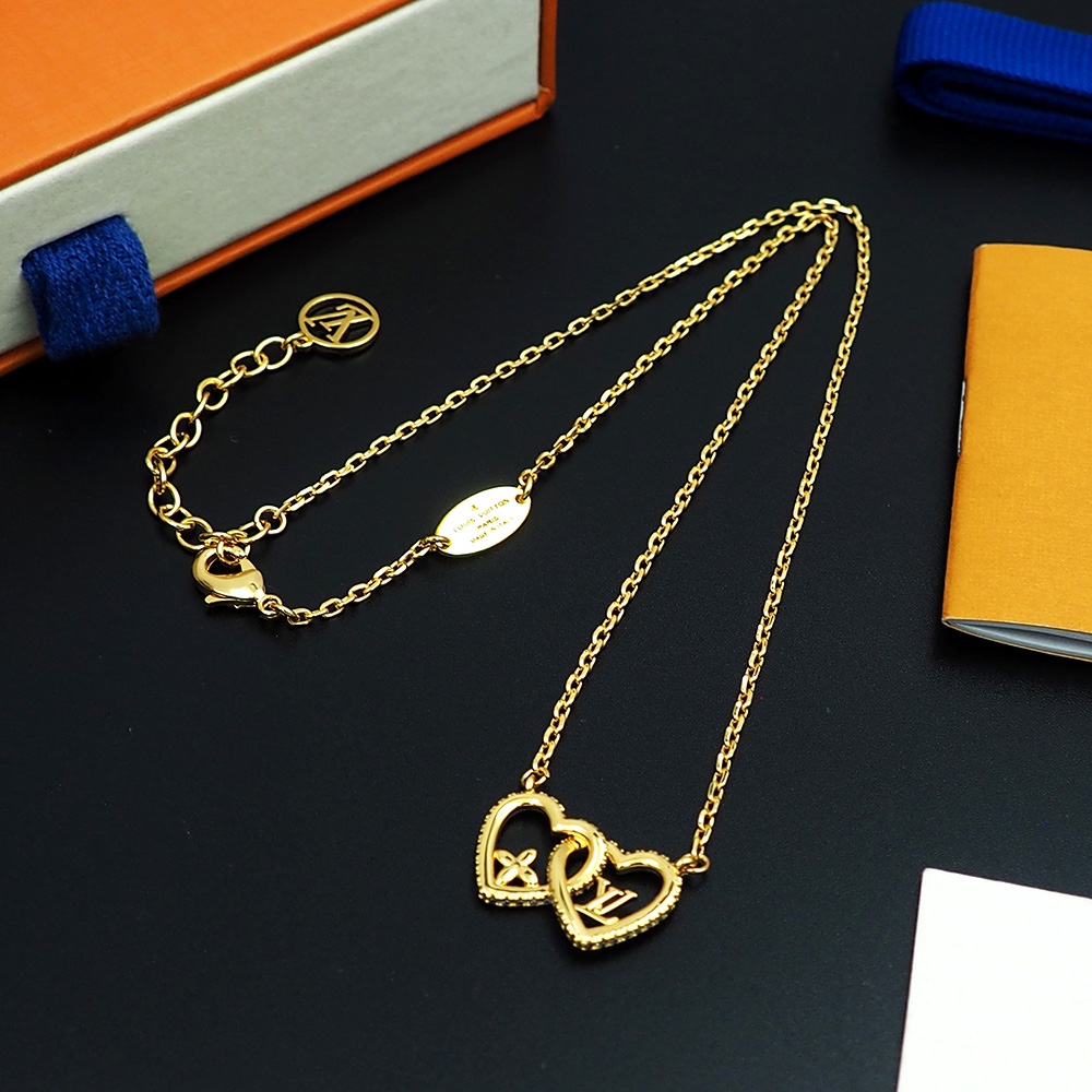 Louis Vuitton My LV Love Necklace - DopestKickz