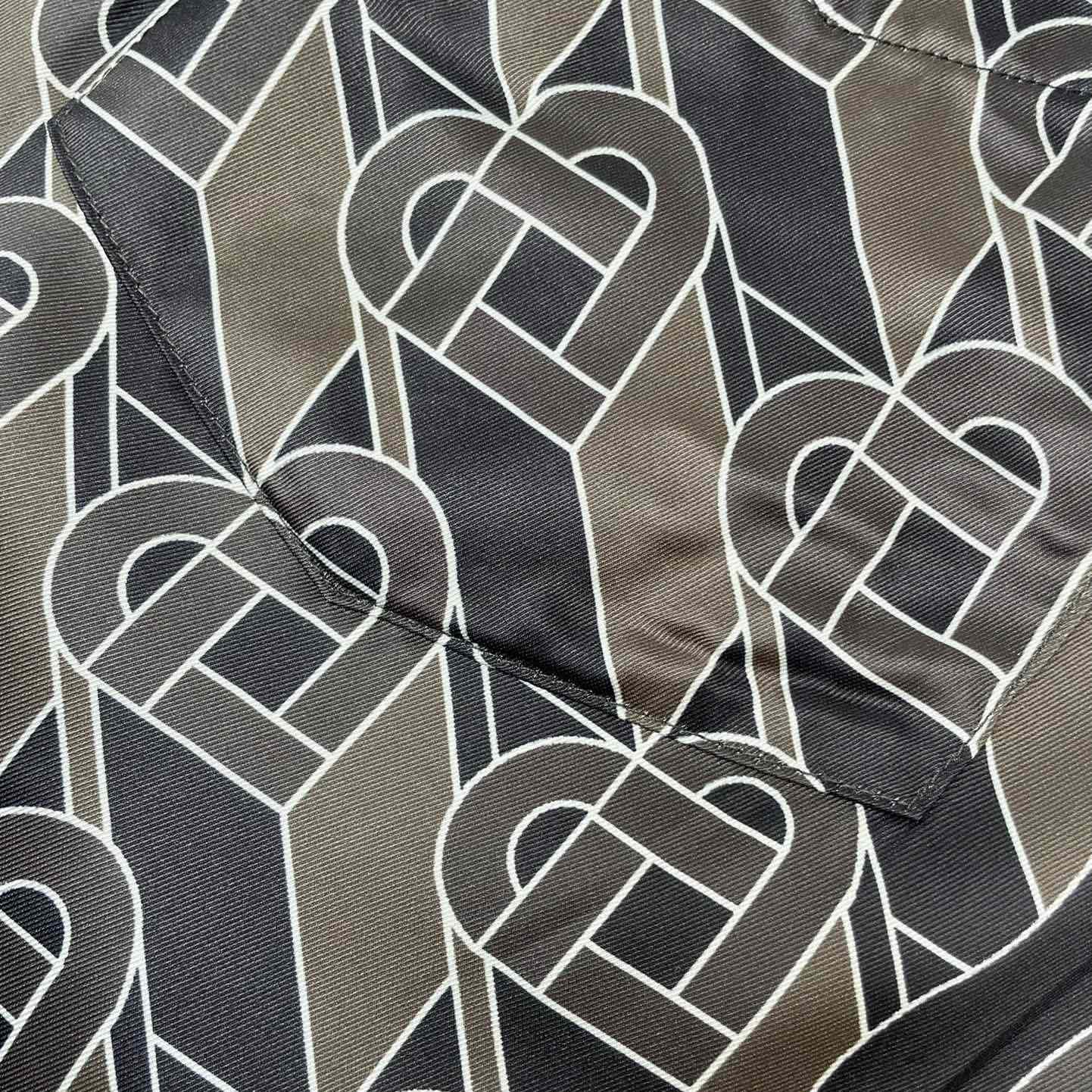 Casablanca Heart Monogram-print Silk Trousers CA3463 - DopestKickz