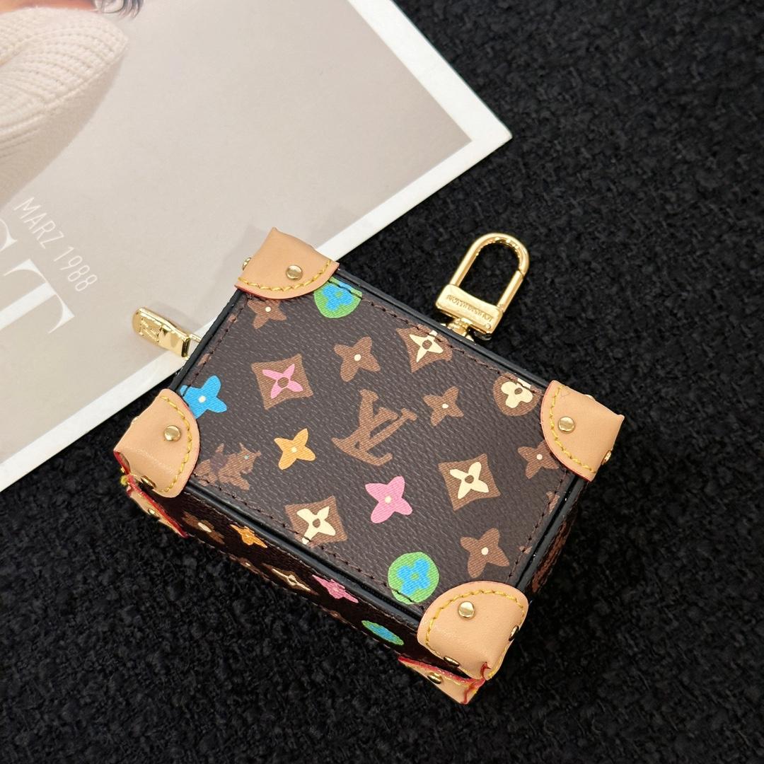 Louis Vuitton Monogram Craggy Trunk Key Holder and Bag Charm   M01943 - DopestKickz