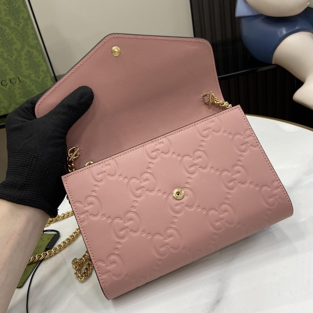 Gucci GG Chain Wallet - DopestKickz