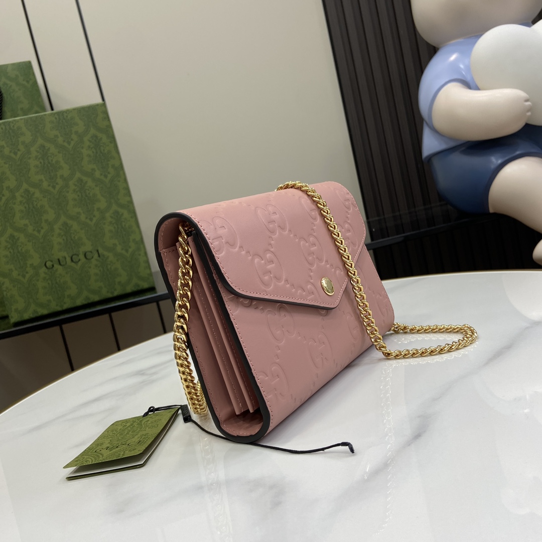Gucci GG Chain Wallet - DopestKickz