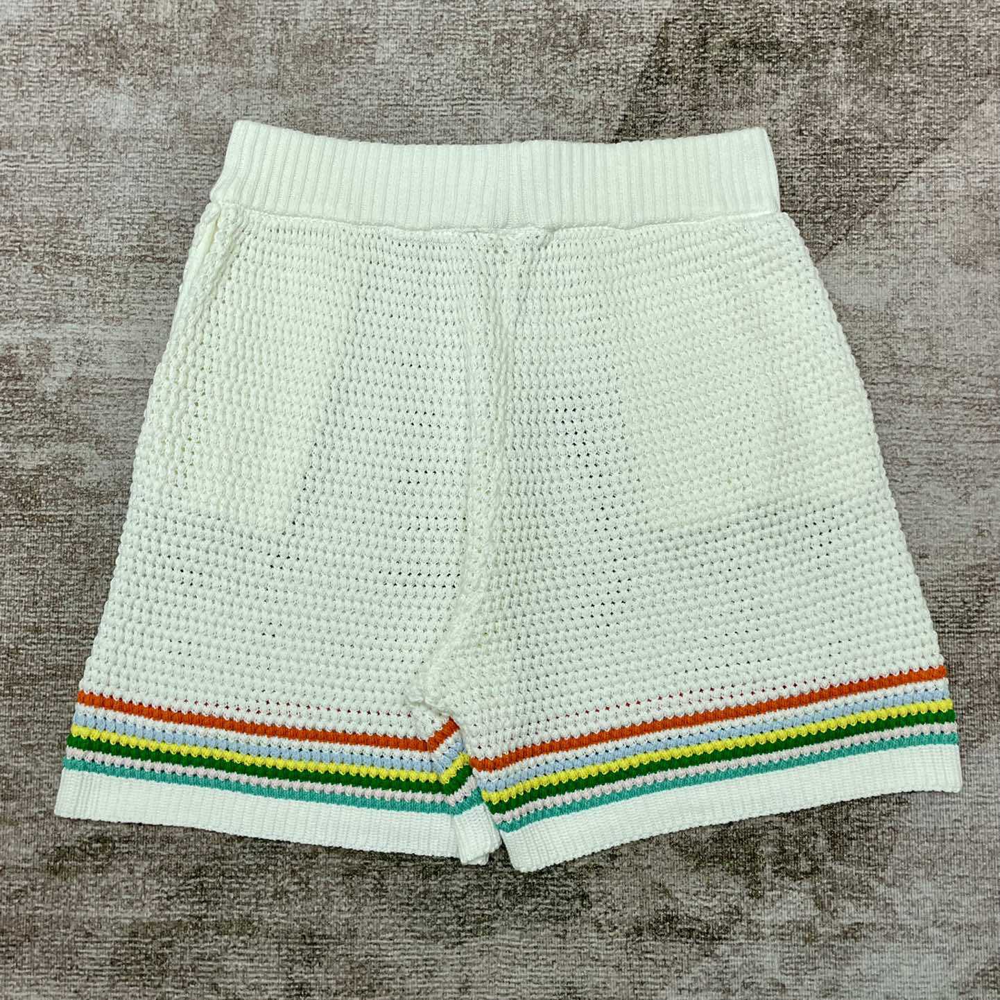 Casablanca Tennis crochet-knit Shorts    m1031 - DopestKickz