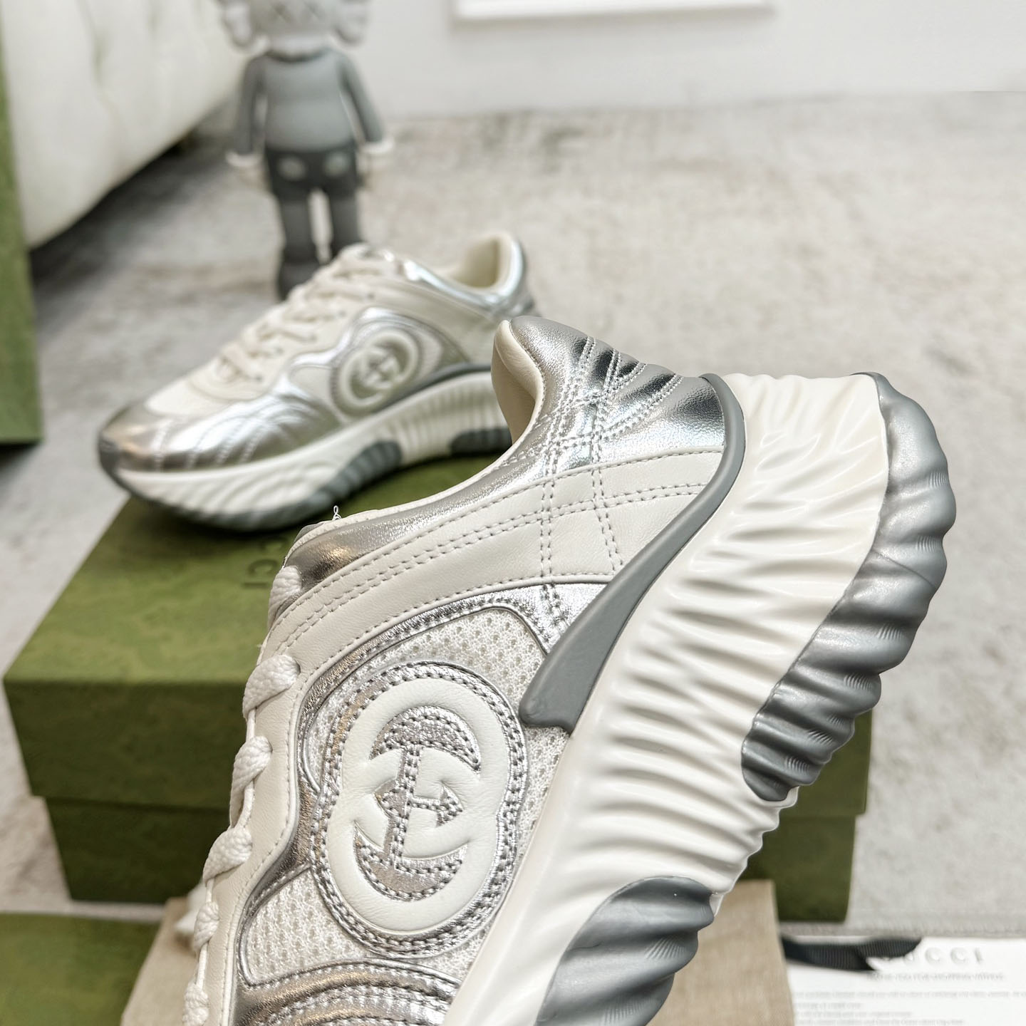 Gucci Ripple Trainer - DopestKickz
