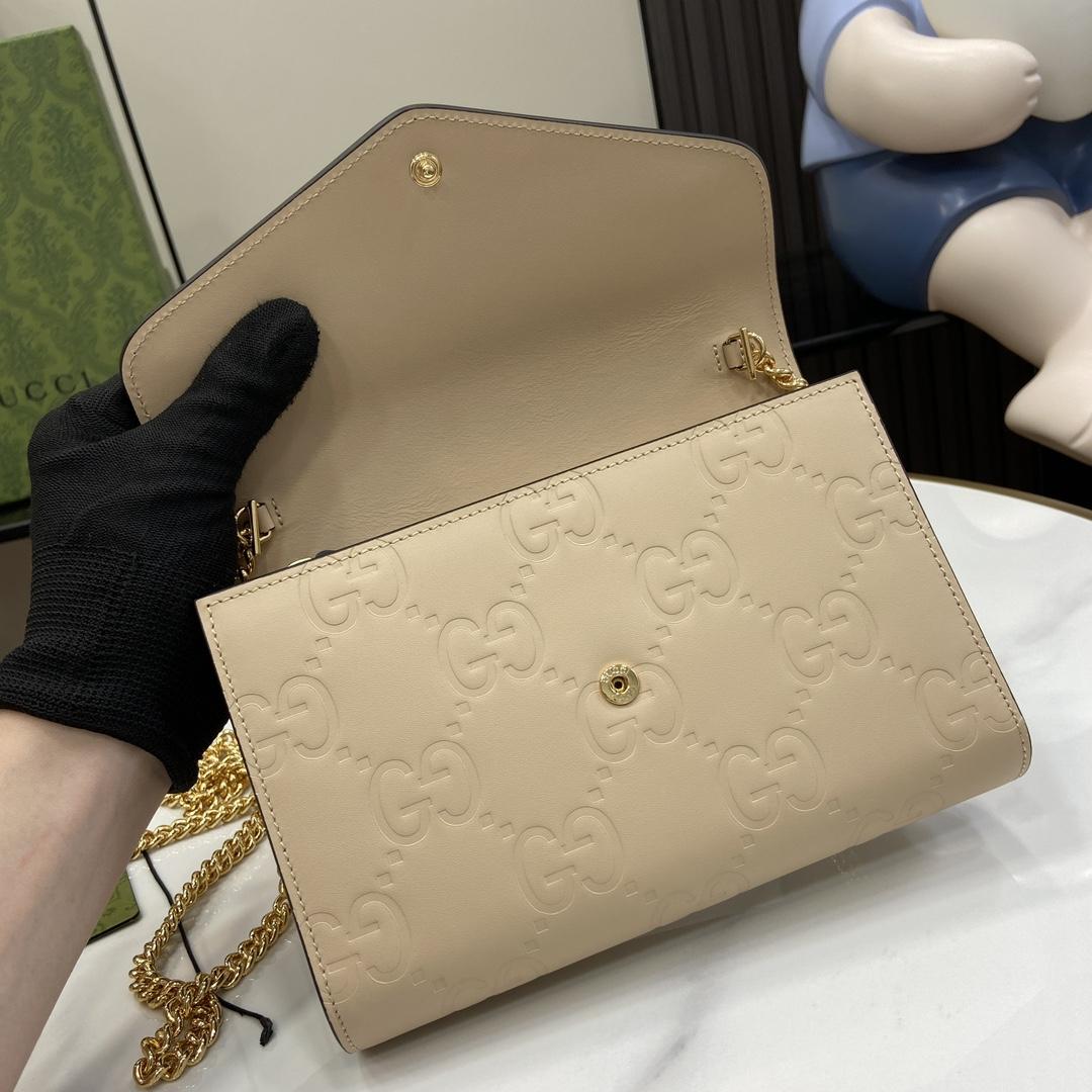 Gucci GG Chain Wallet - DopestKickz