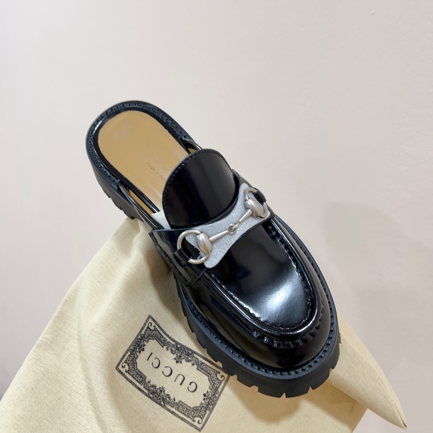 Gucci Women's Mule With Horsebit - DopestKickz