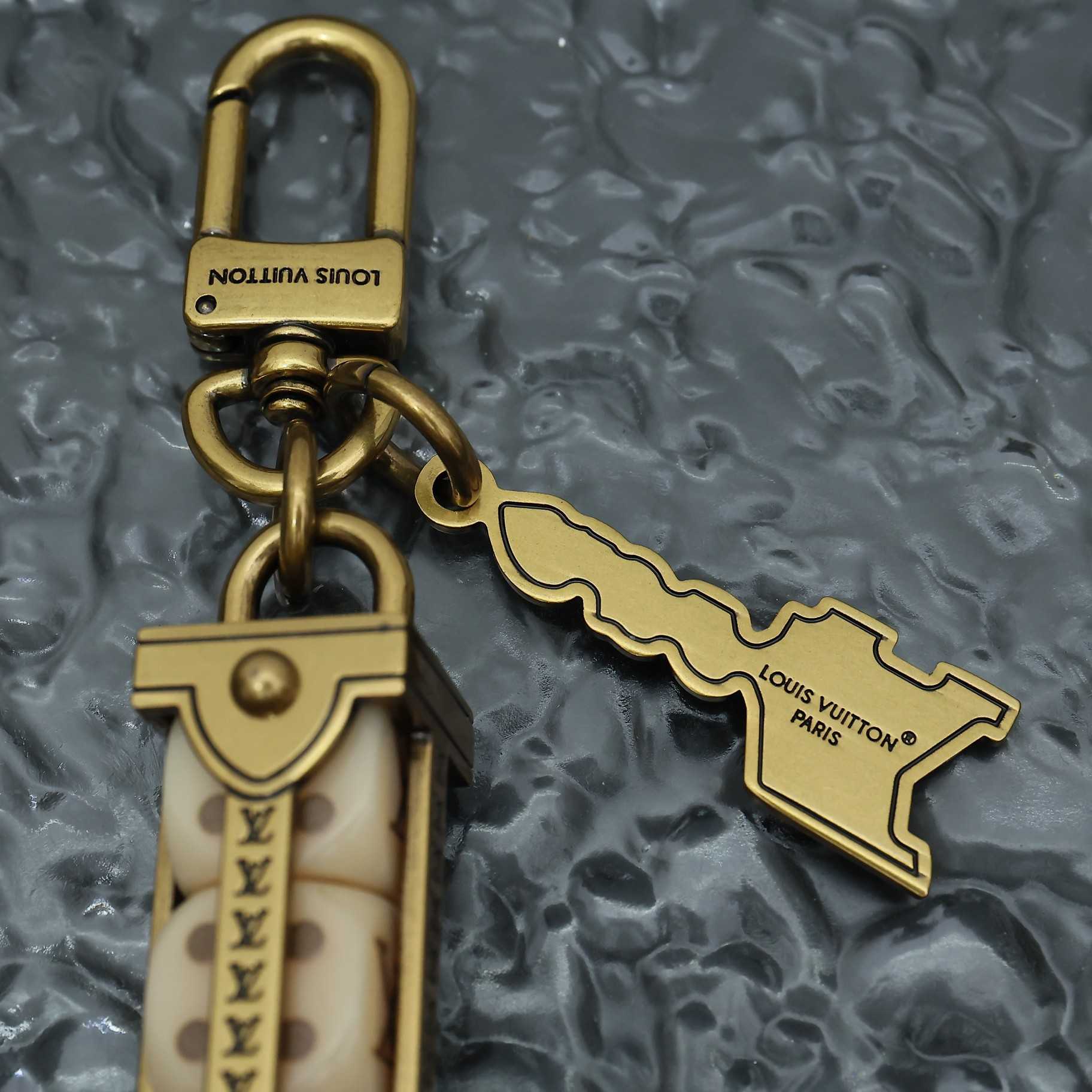 Louis Vuitton LV Lovers Dice Bag Charm & Key Holder  M01750 - DopestKickz
