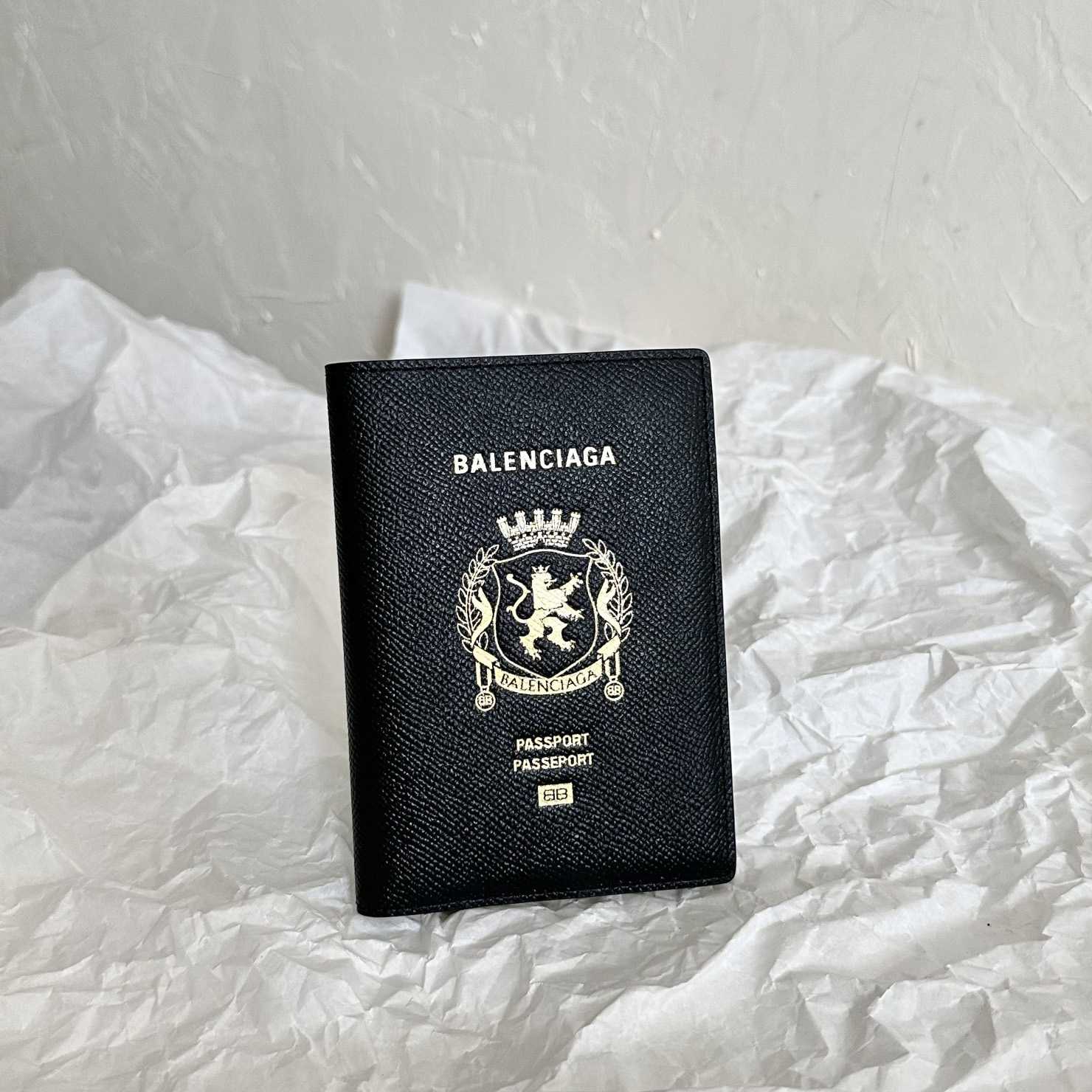 Balenciaga Passport Wallet  (14×10×1.5cm) - DopestKickz