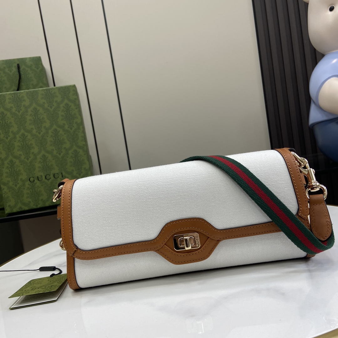 Gucci Luce Small Shoulder Bag - DopestKickz