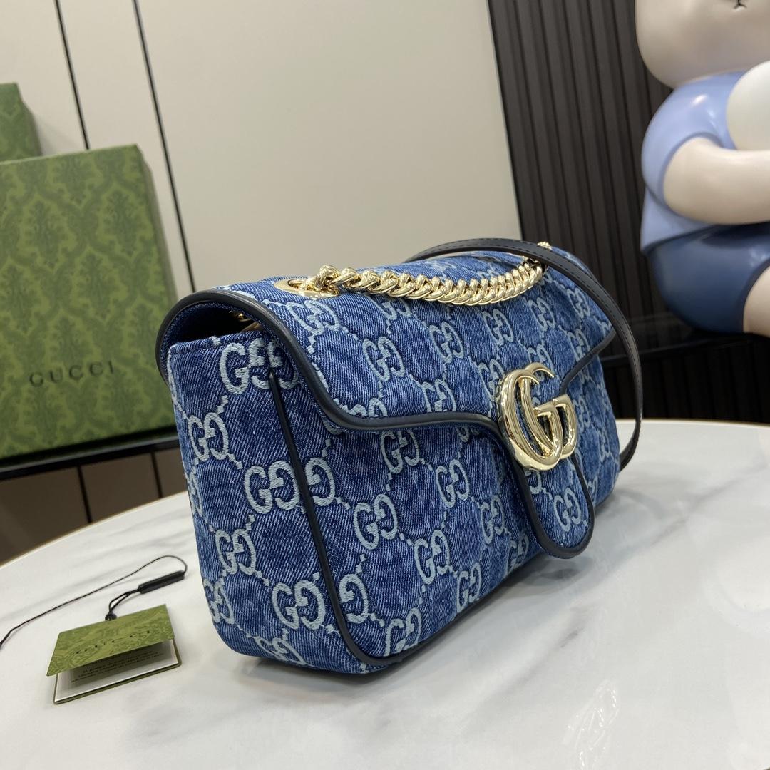 Gucci GG Marmont Small Shoulder Bag - DopestKickz