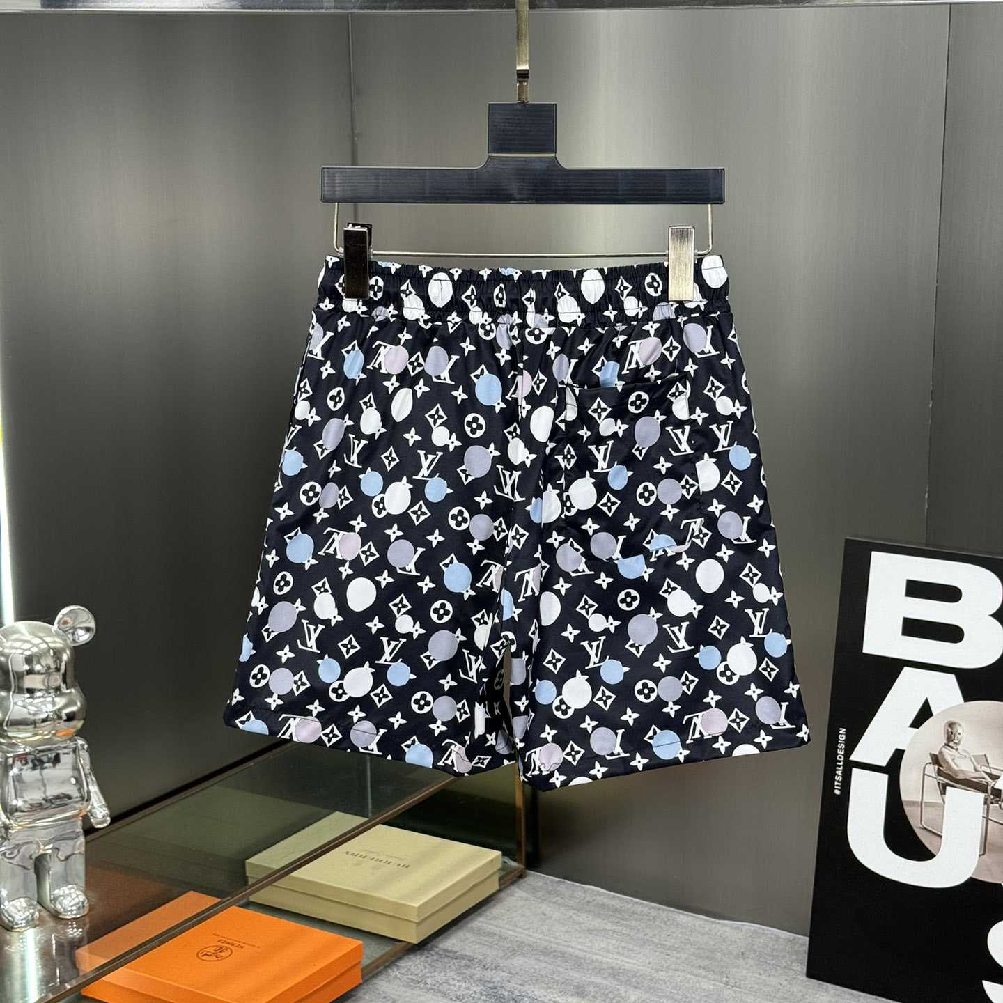 Louis Vuitton Monogram Swim Shorts - DopestKickz