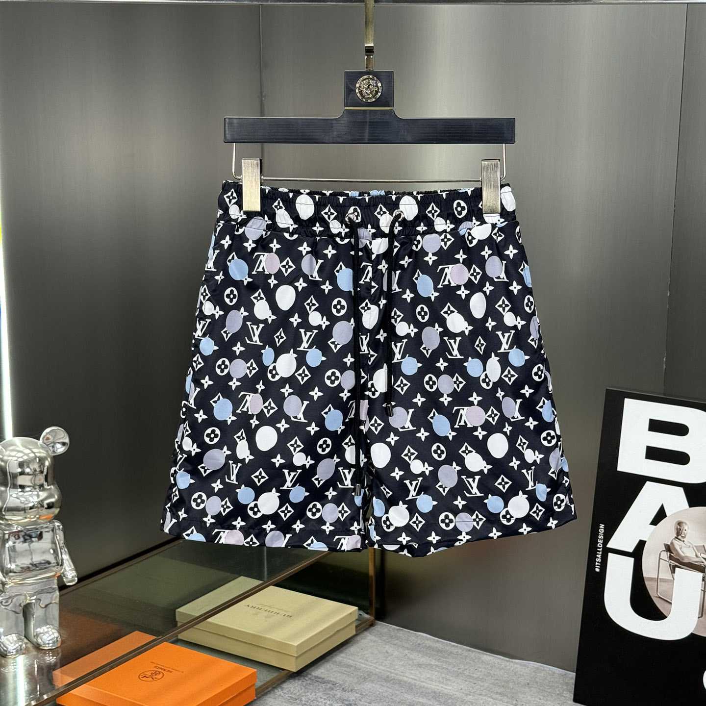 Louis Vuitton Monogram Swim Shorts - DopestKickz