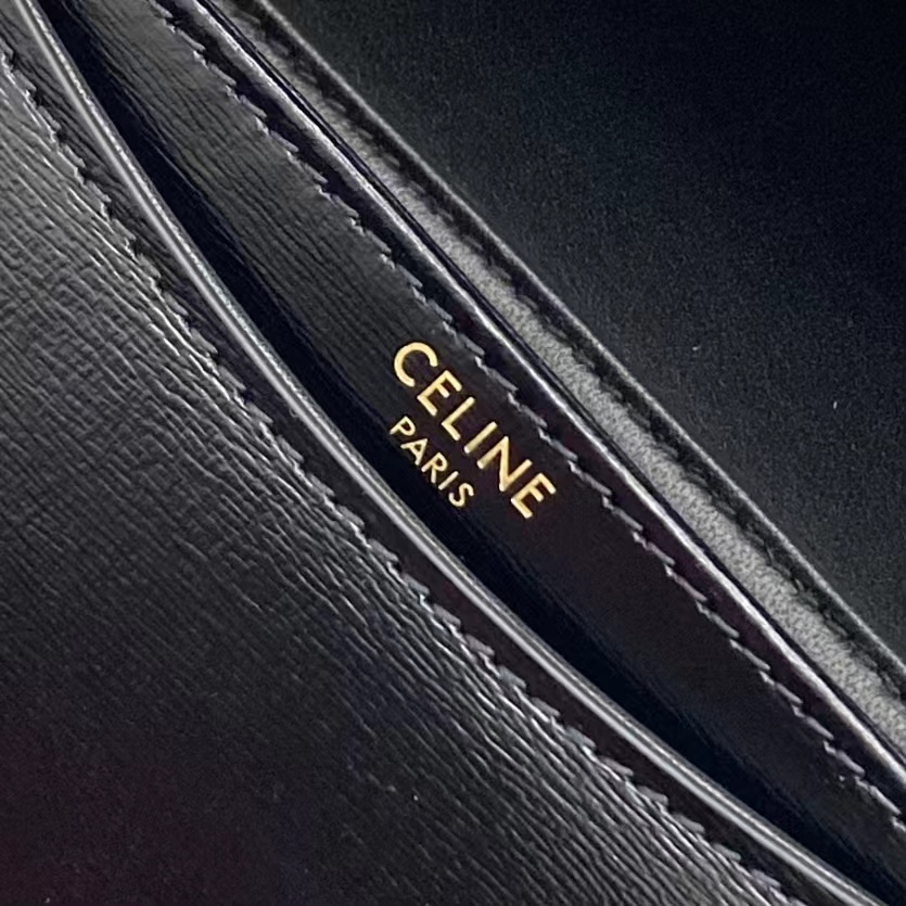 Celine Mini Besace Clea In Shiny Calfskin - DopestKickz